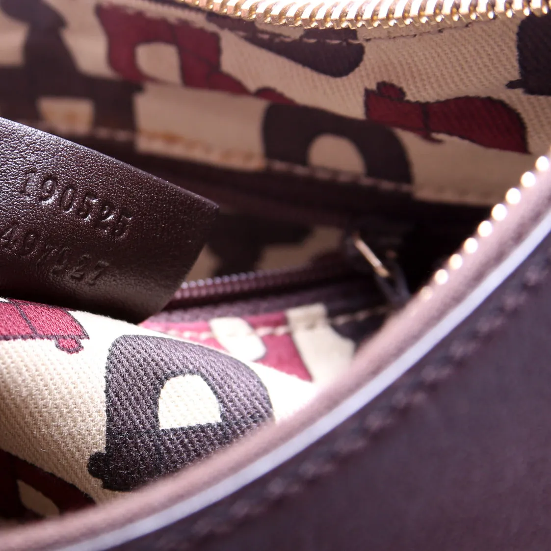 Guccissima Abbey D Ring Shoulder Bag Brown