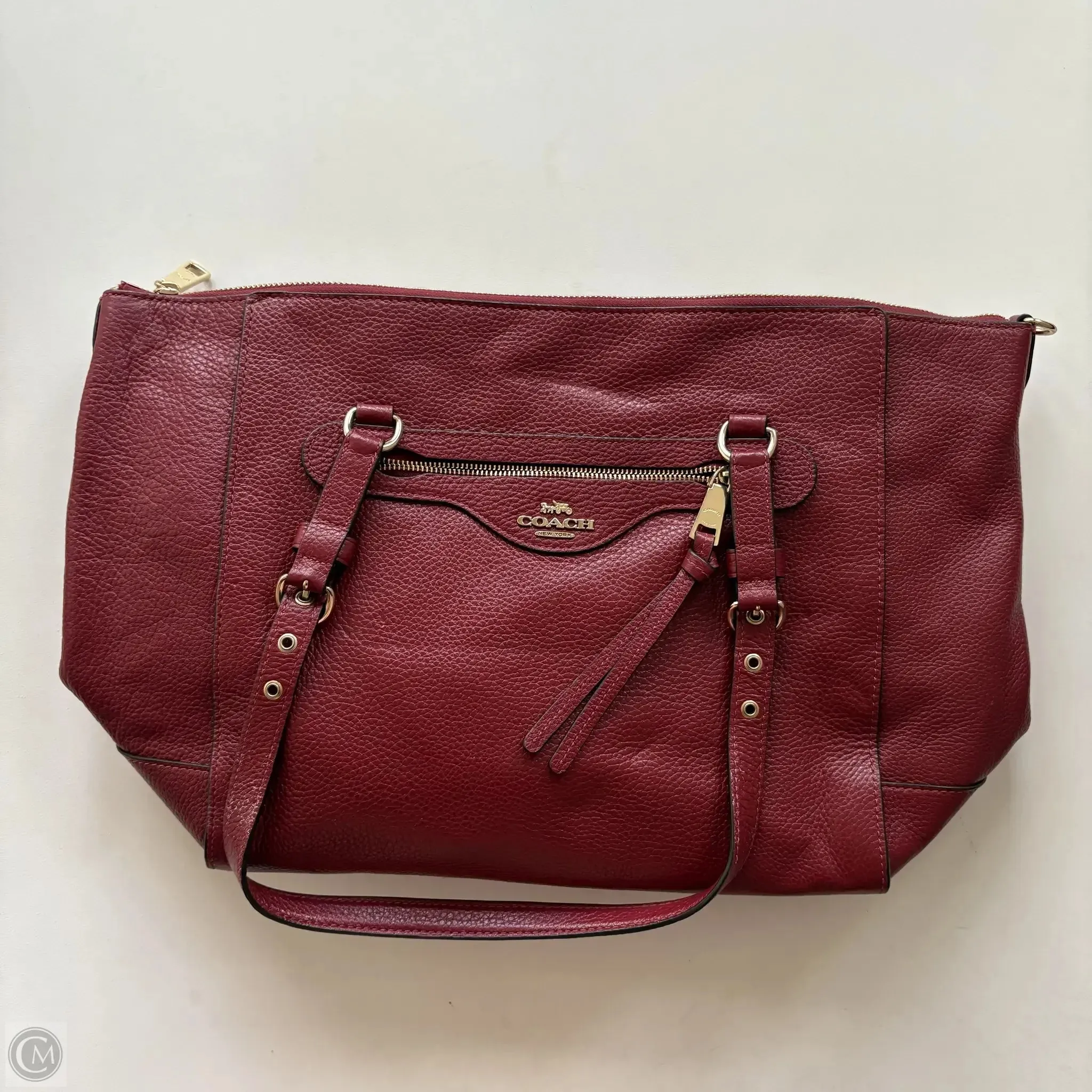Handbag Designer By Coach, Size: Large