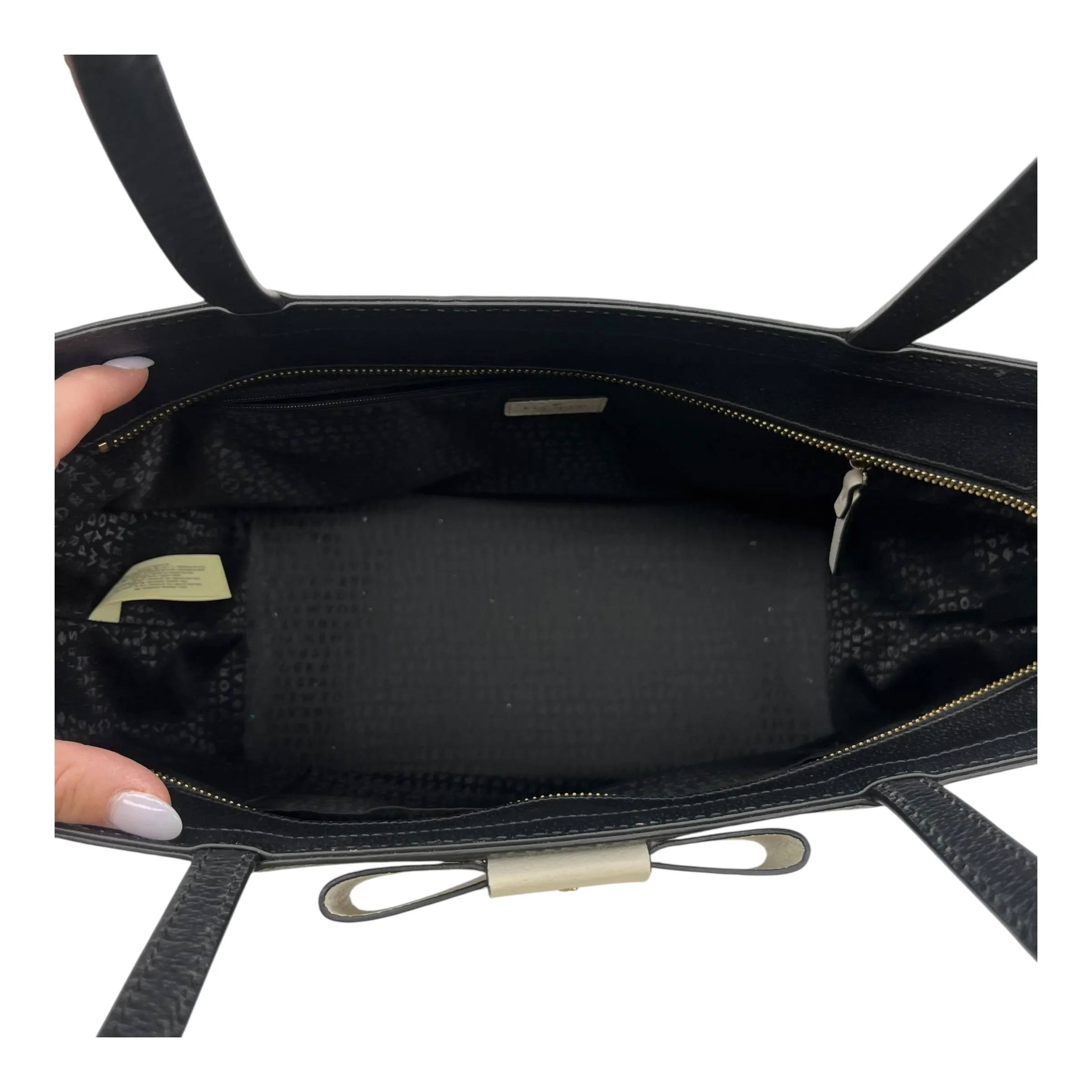 Handbag Designer By Kate Spade In Black, Size:Large