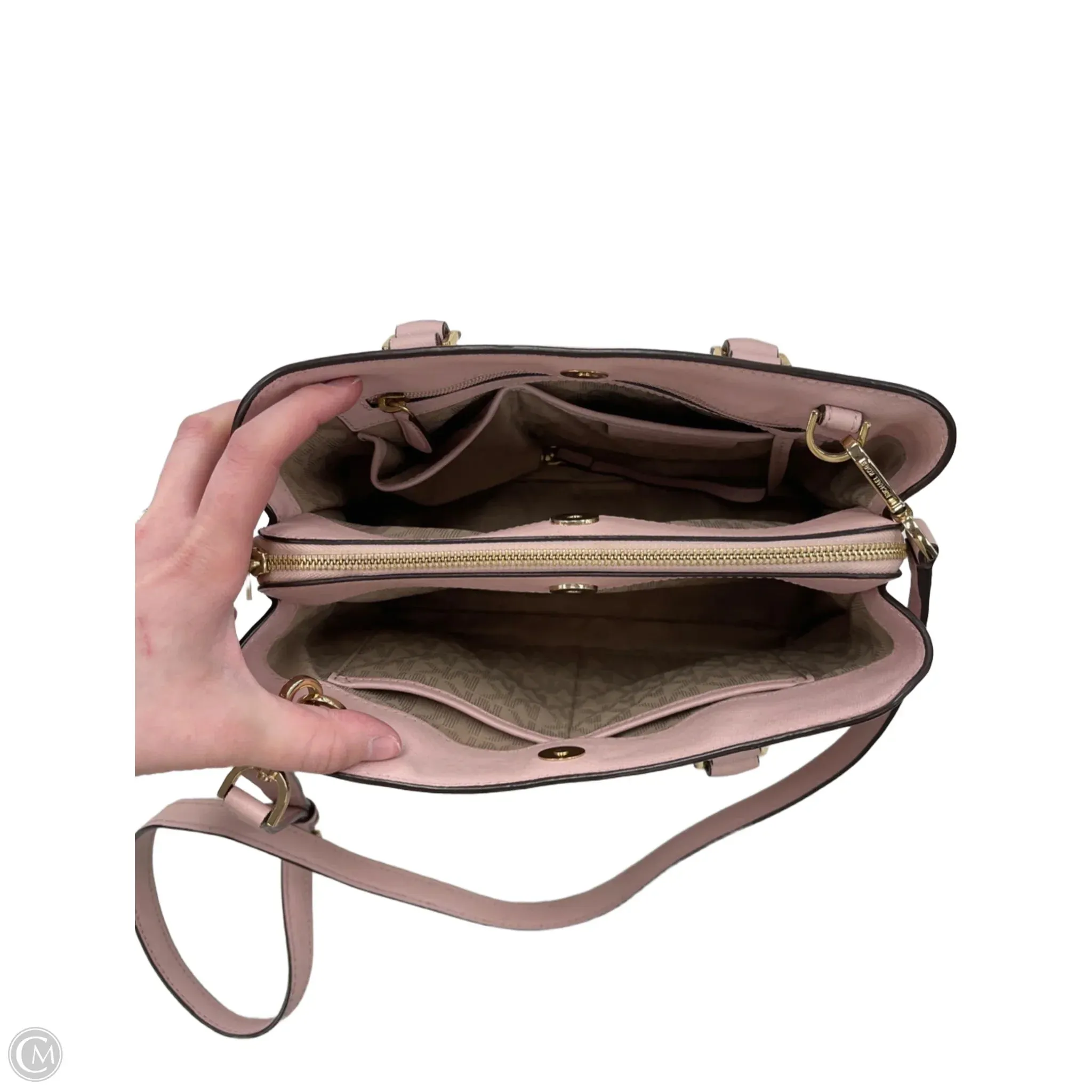 Handbag Designer By Michael Kors, Size: Medium