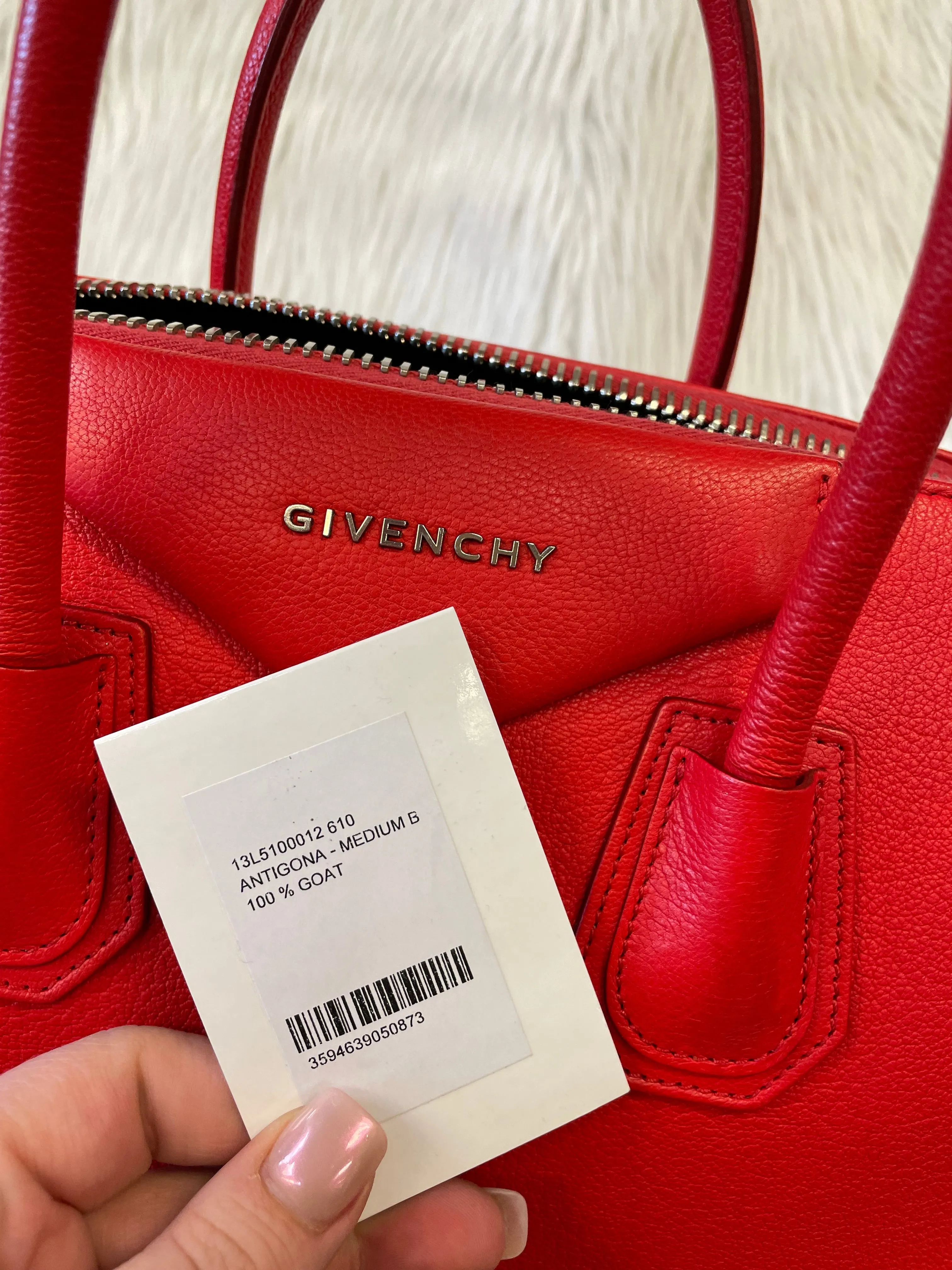 Handbag Luxury Designer By Givenchy, Size: Large