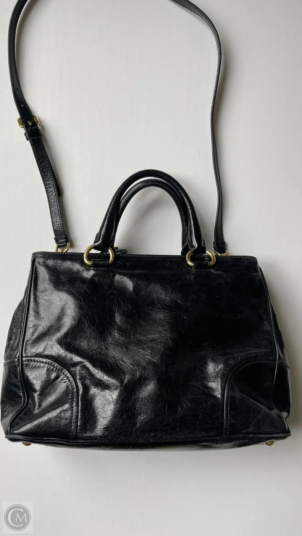 Handbag Luxury Designer By Prada,