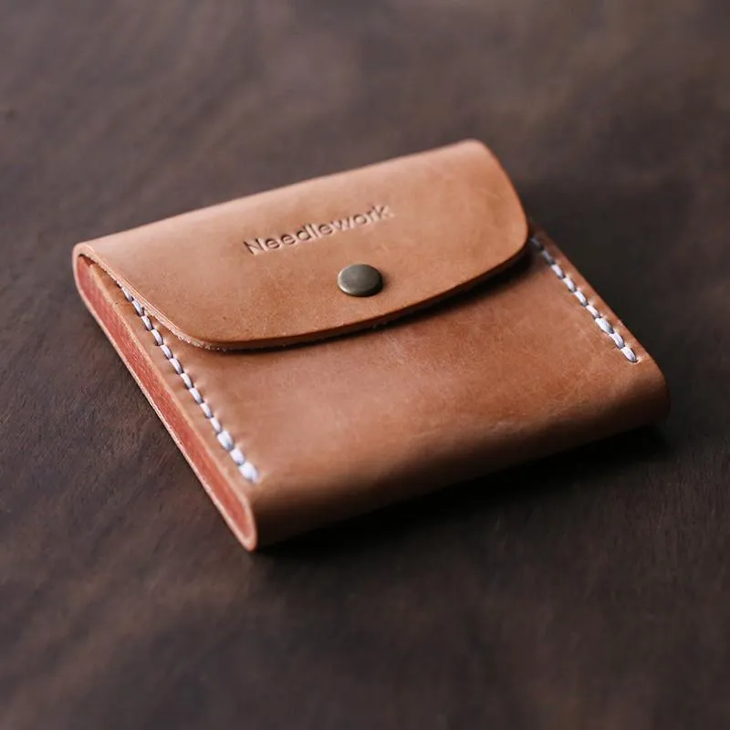 Handmade Wooden Coffee Leather Mens 10pcs Cigarette Case Cool Custom Cigarette Holder for Men
