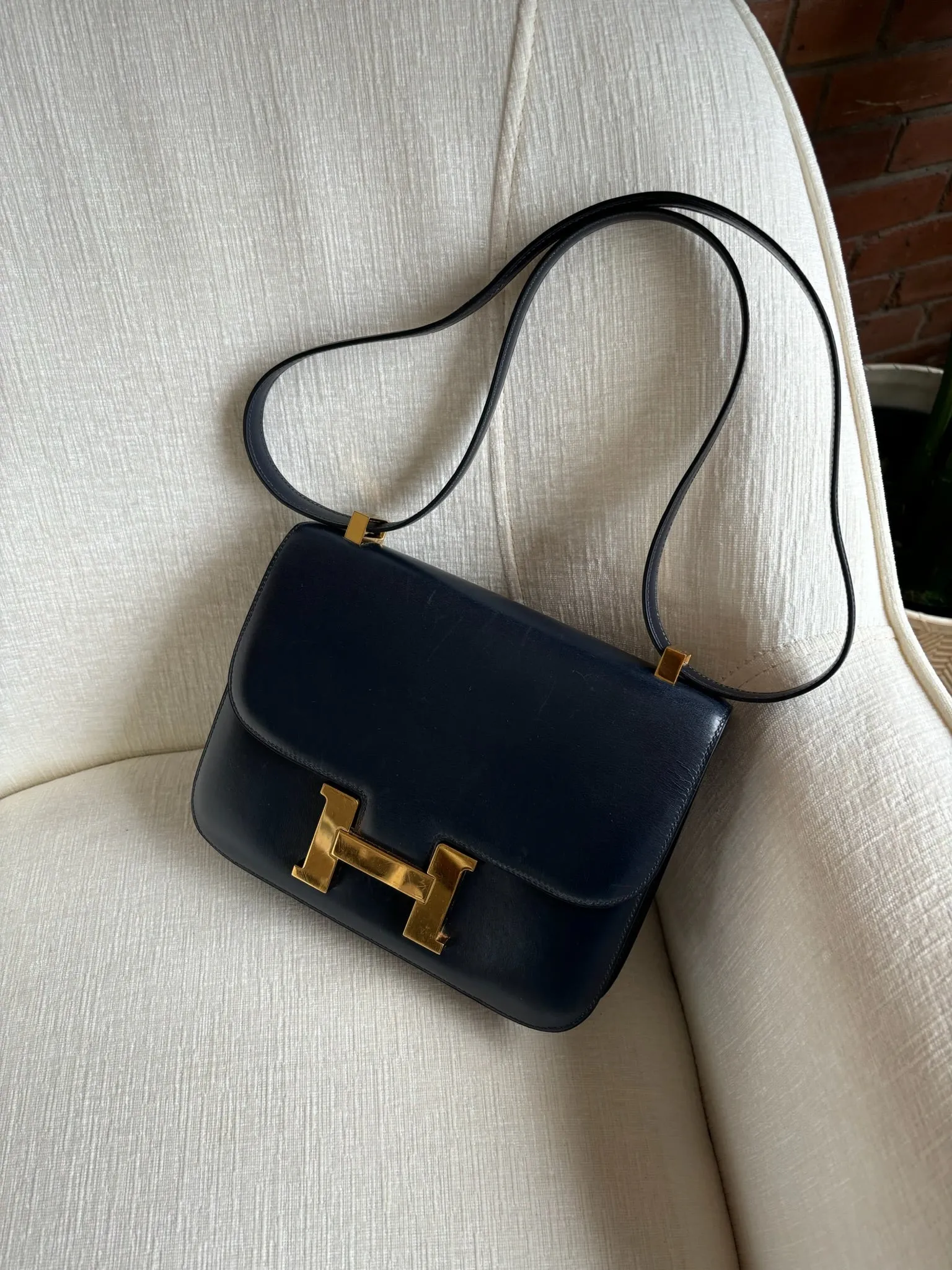 Hermes 'Constance' Shoulder Bag
