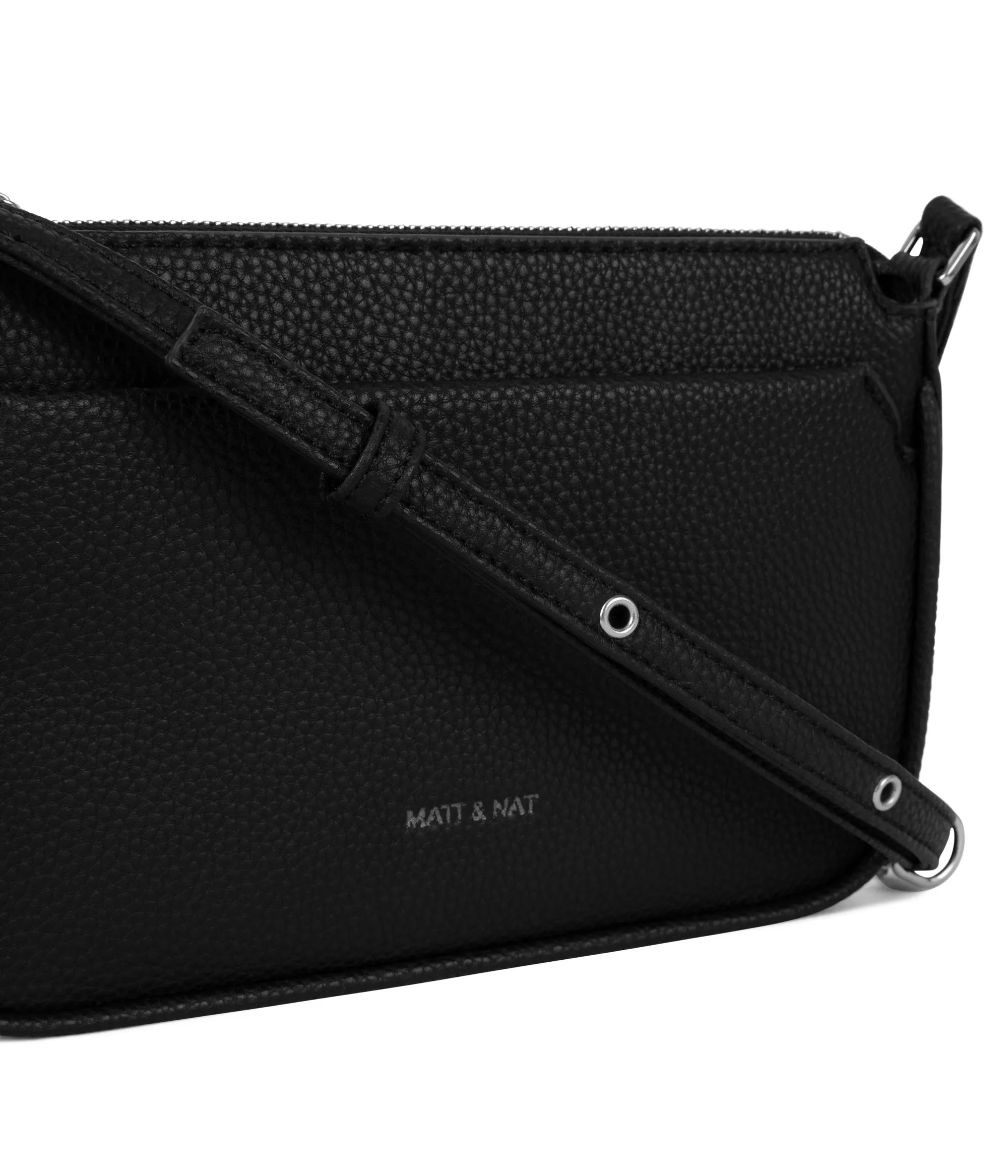IVY Slim Vegan Crossbody Bag - Grain
