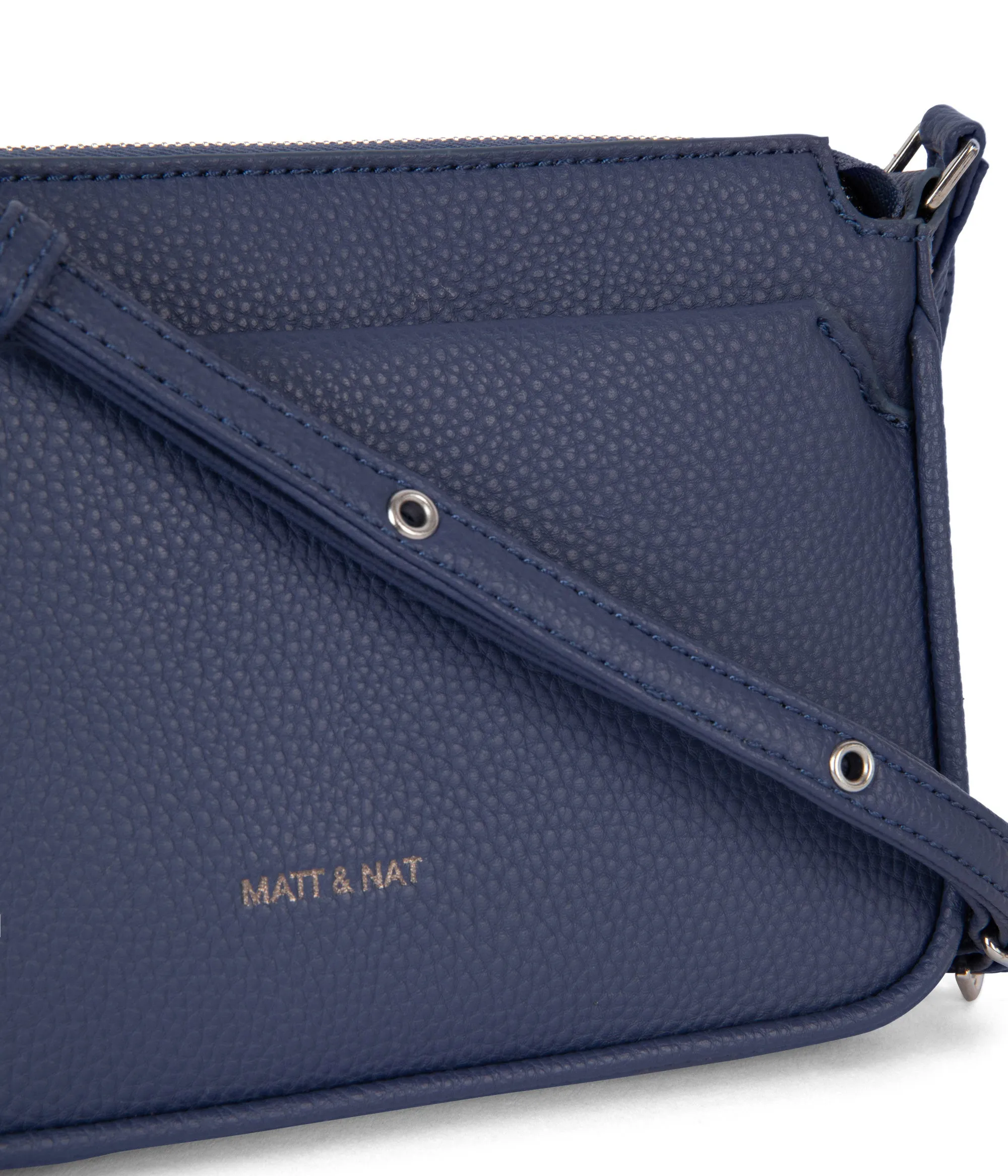 IVY Slim Vegan Crossbody Bag - Grain