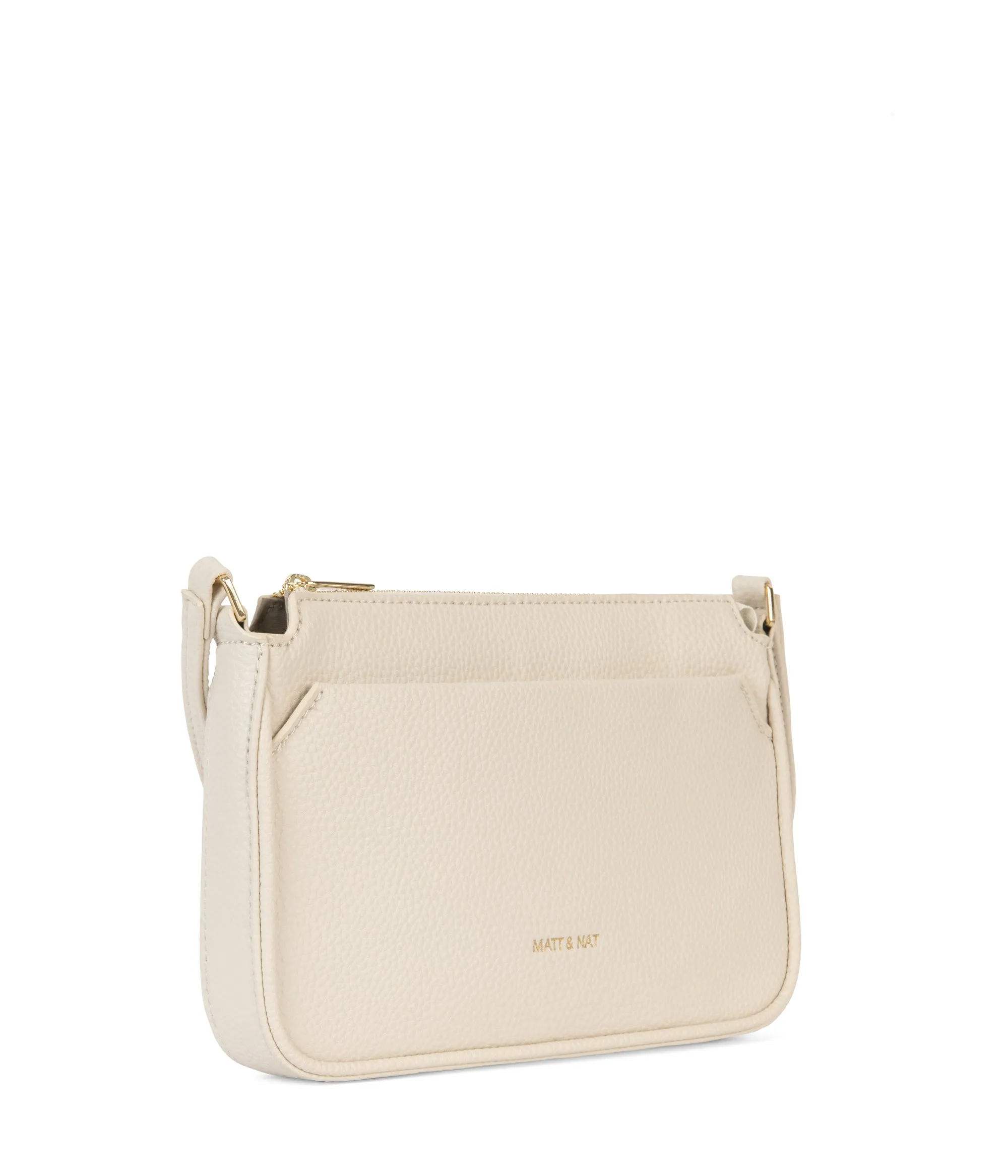 IVY Slim Vegan Crossbody Bag - Grain