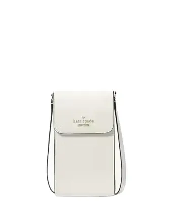 Kate Spade New York Madison Saffiano Leather North South Flap Phone Crossbody