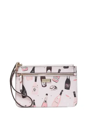 Kate Spade New York Shore Street Champagne Tinie Wristlet