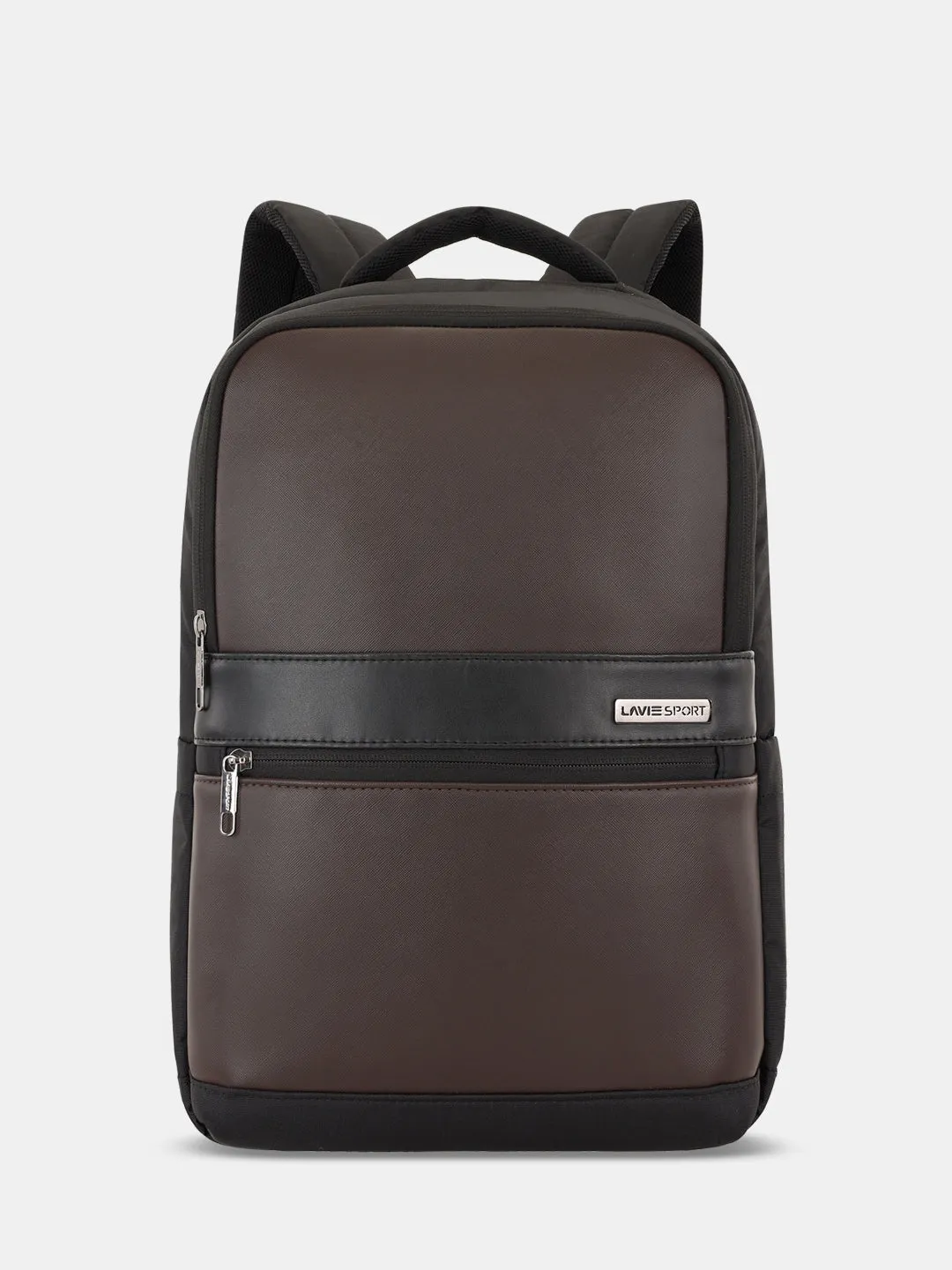 Lavie Sport Armour 24L Laptop Backpack with Trolley sleeve For Men & Women Black/Navy