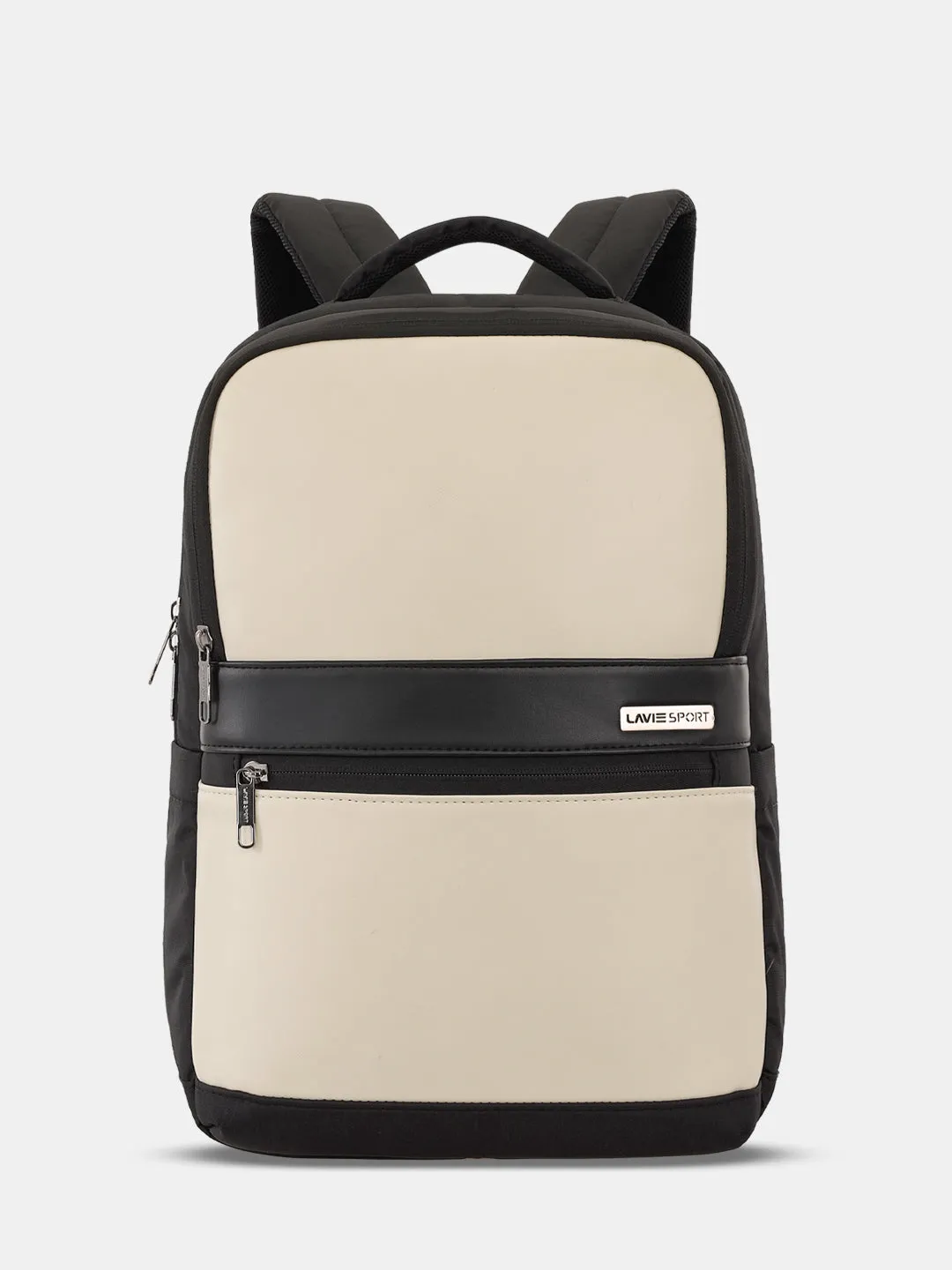 Lavie Sport Armour 24L Laptop Backpack with Trolley sleeve For Men & Women Black/Navy