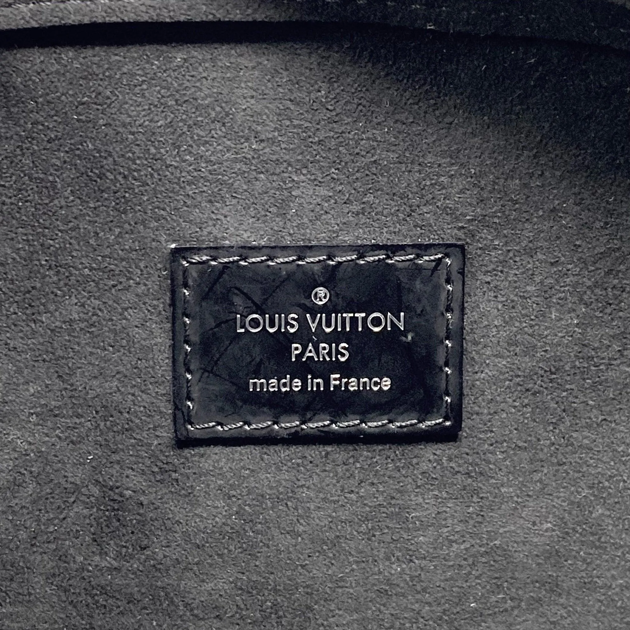 Louis Vuitton Black Epi Pont Neuf GM