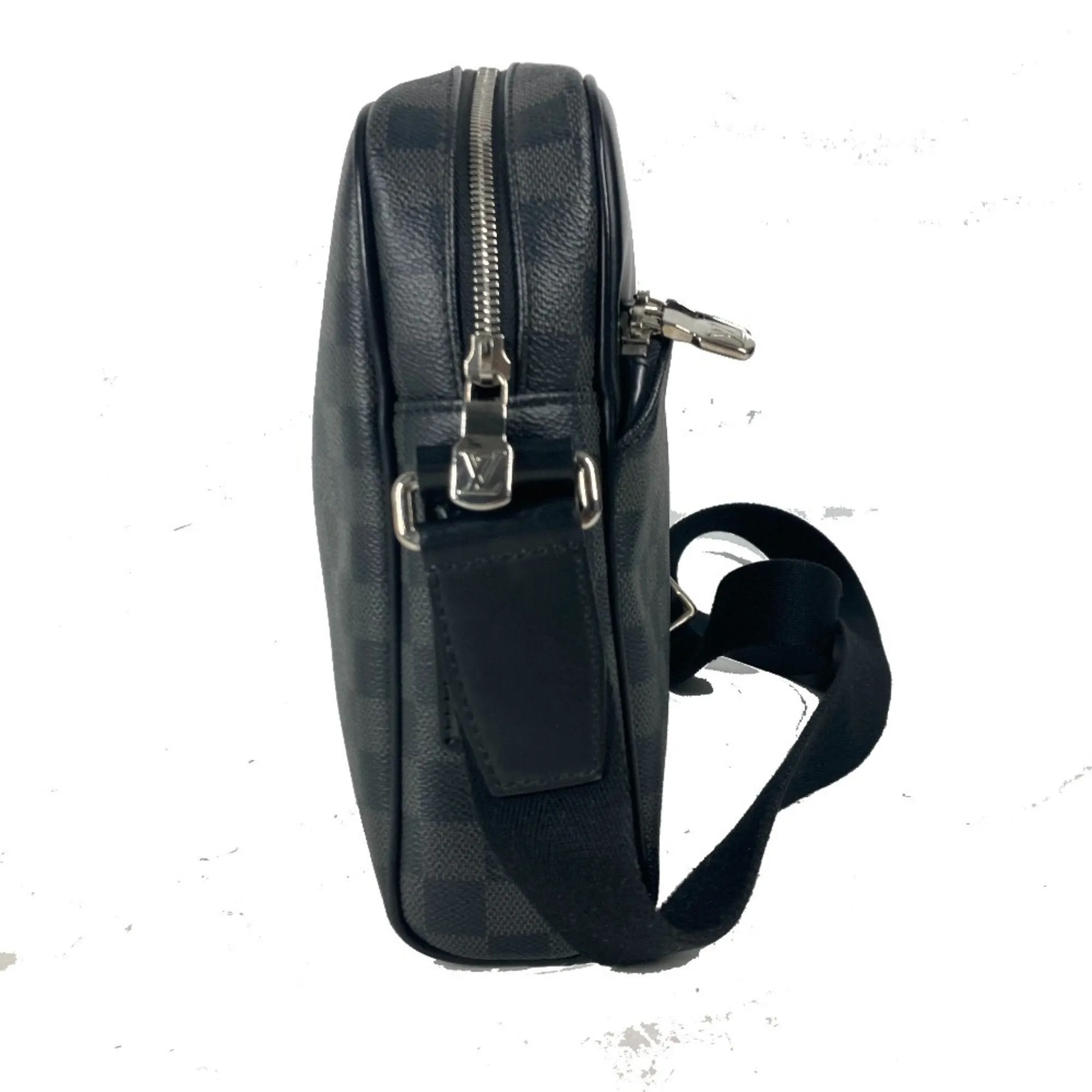 Louis Vuitton Damier Graphite Messenger Bag Shoulder Bag (Pre-Owned)