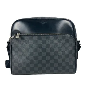 Louis Vuitton Damier Graphite Messenger Bag Shoulder Bag (Pre-Owned)