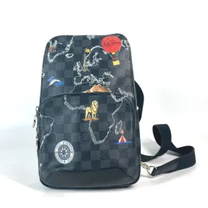 Louis Vuitton  Damier Graphite Shoulder Bag Sling Bag (Pre-Owned)