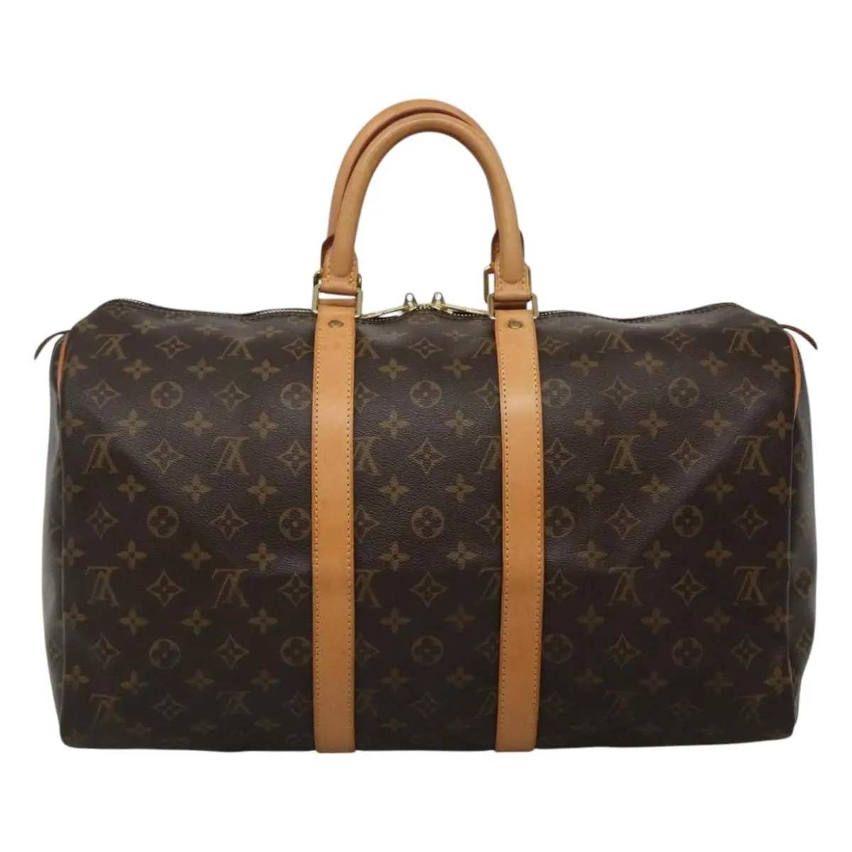 Louis Vuitton Keepall 45 Canvas Travel Bag (Pre-Owned)