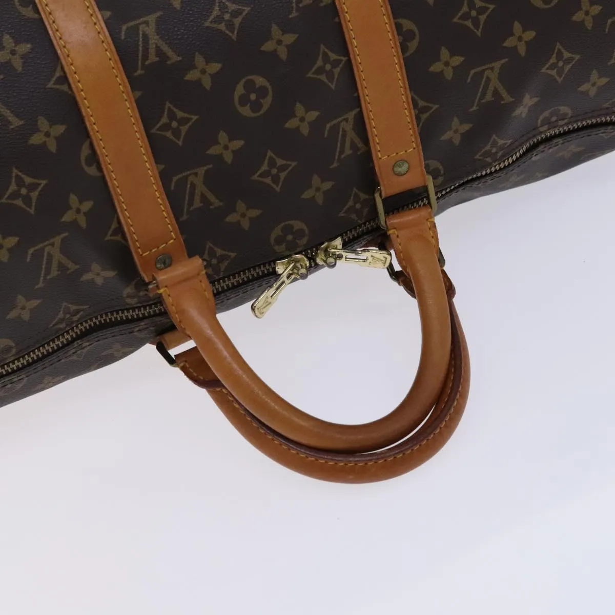Louis Vuitton Keepall 50 Canvas Travel Bag (Pre-Owned)