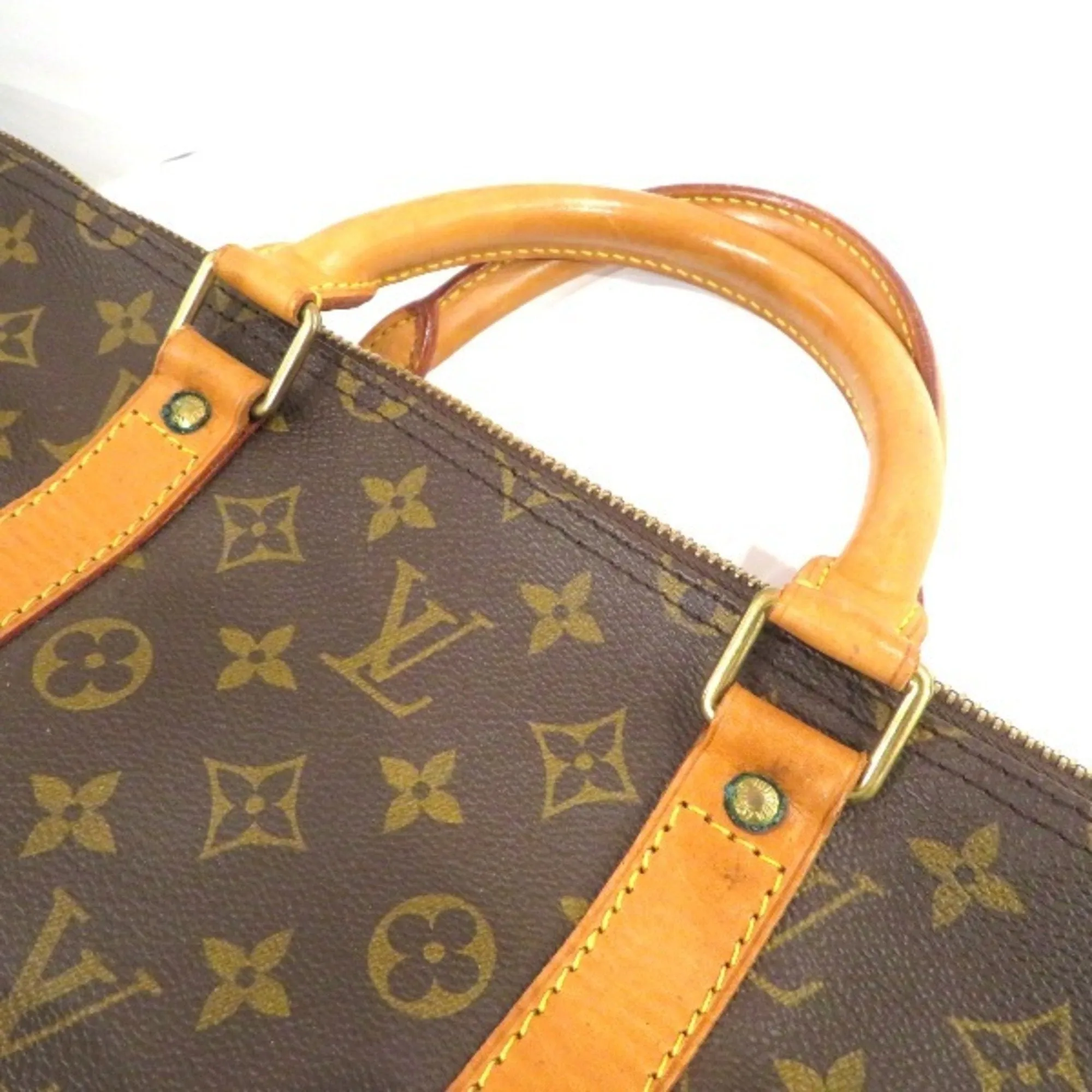 Louis Vuitton Keepall 50 Canvas Travel Bag (Pre-Owned)