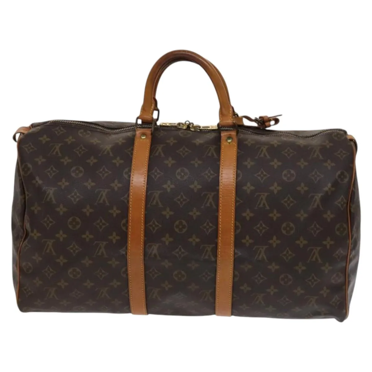 Louis Vuitton Keepall 50 Canvas Travel Bag (Pre-Owned)