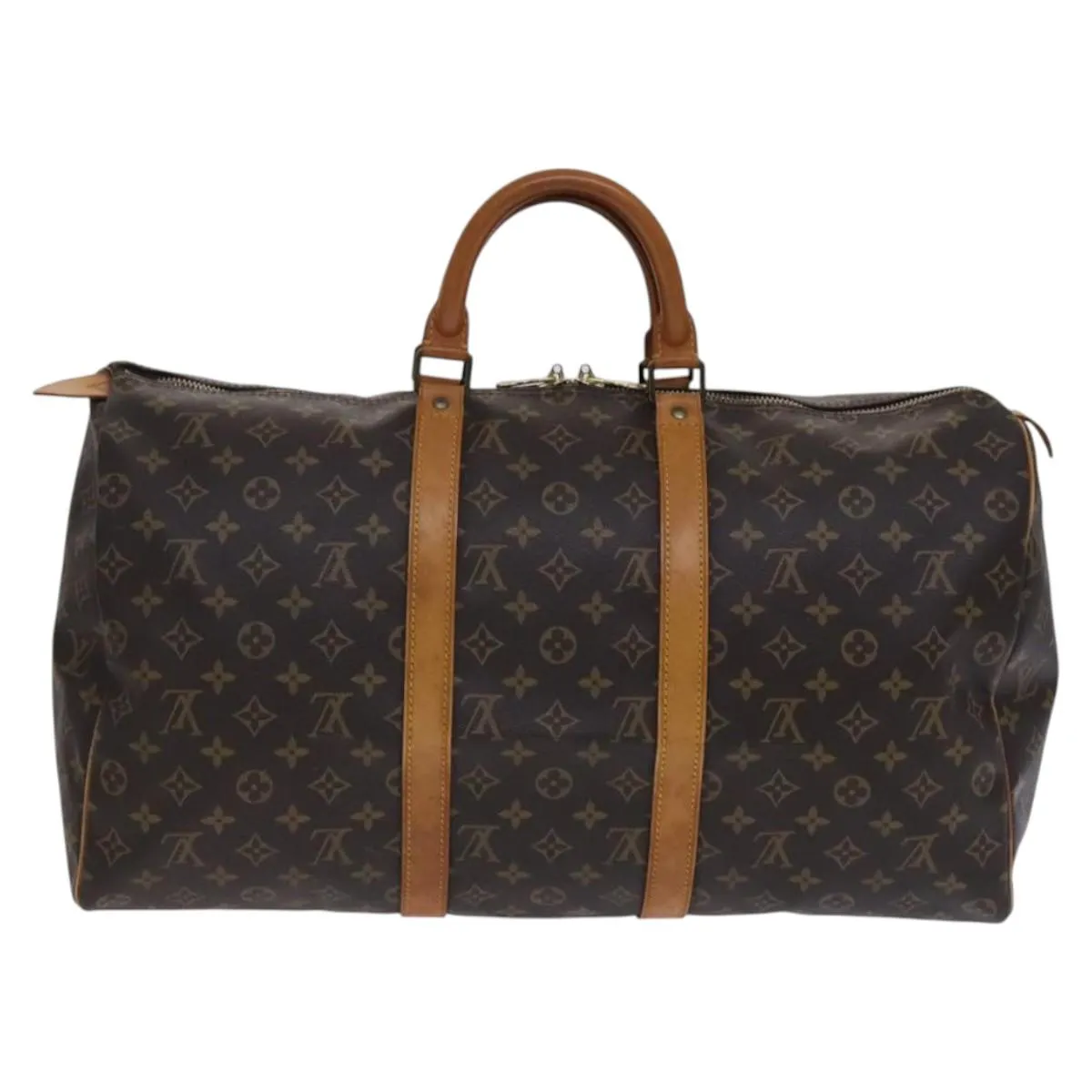 Louis Vuitton Keepall 50 Canvas Travel Bag (Pre-Owned)