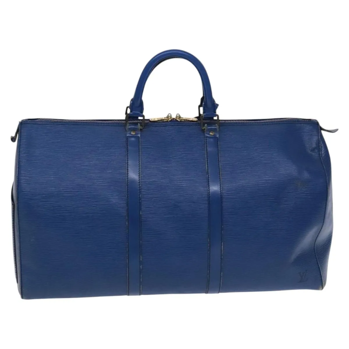 Louis Vuitton Keepall 50 Leather Travel Bag (Pre-Owned)