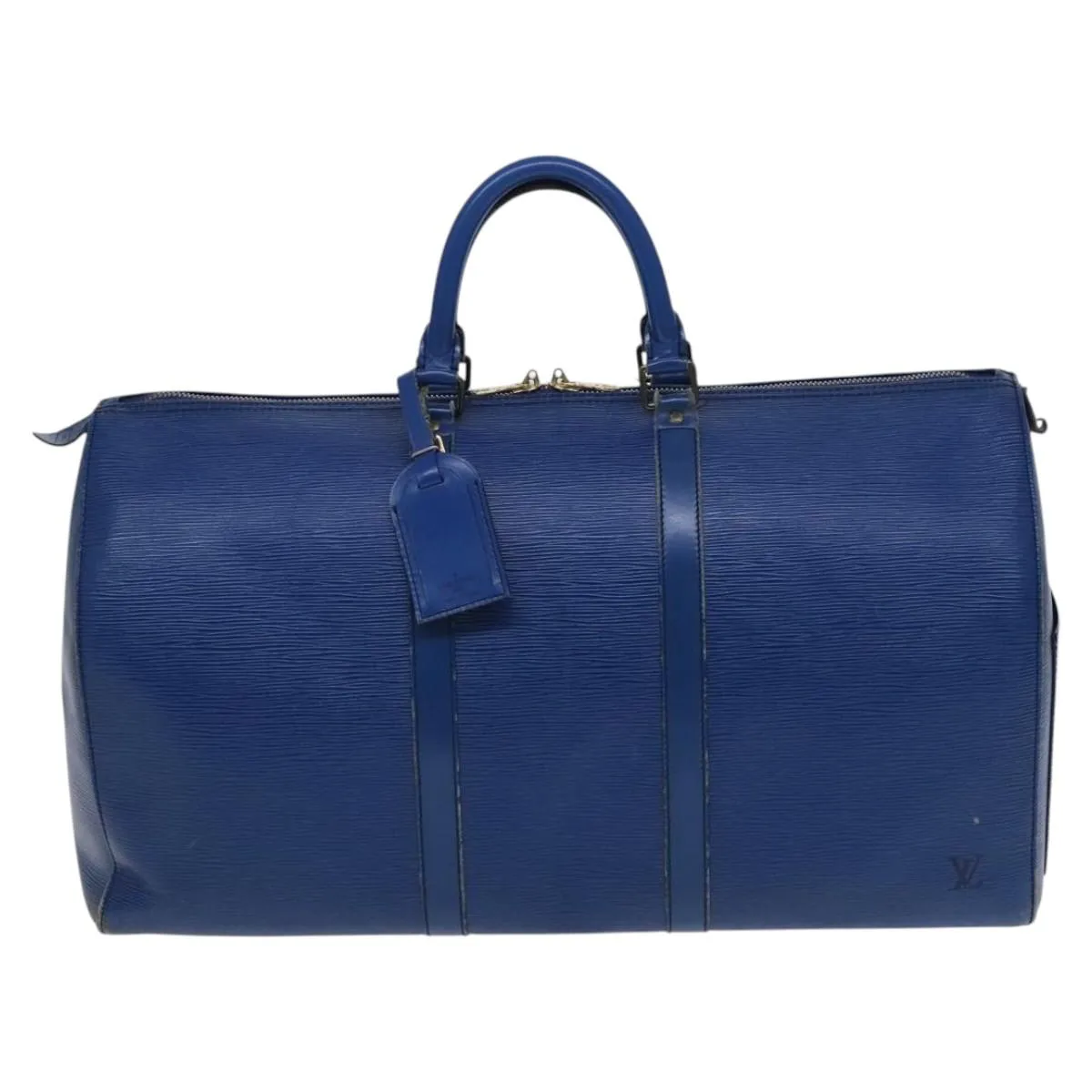 Louis Vuitton Keepall 50 Leather Travel Bag (Pre-Owned)