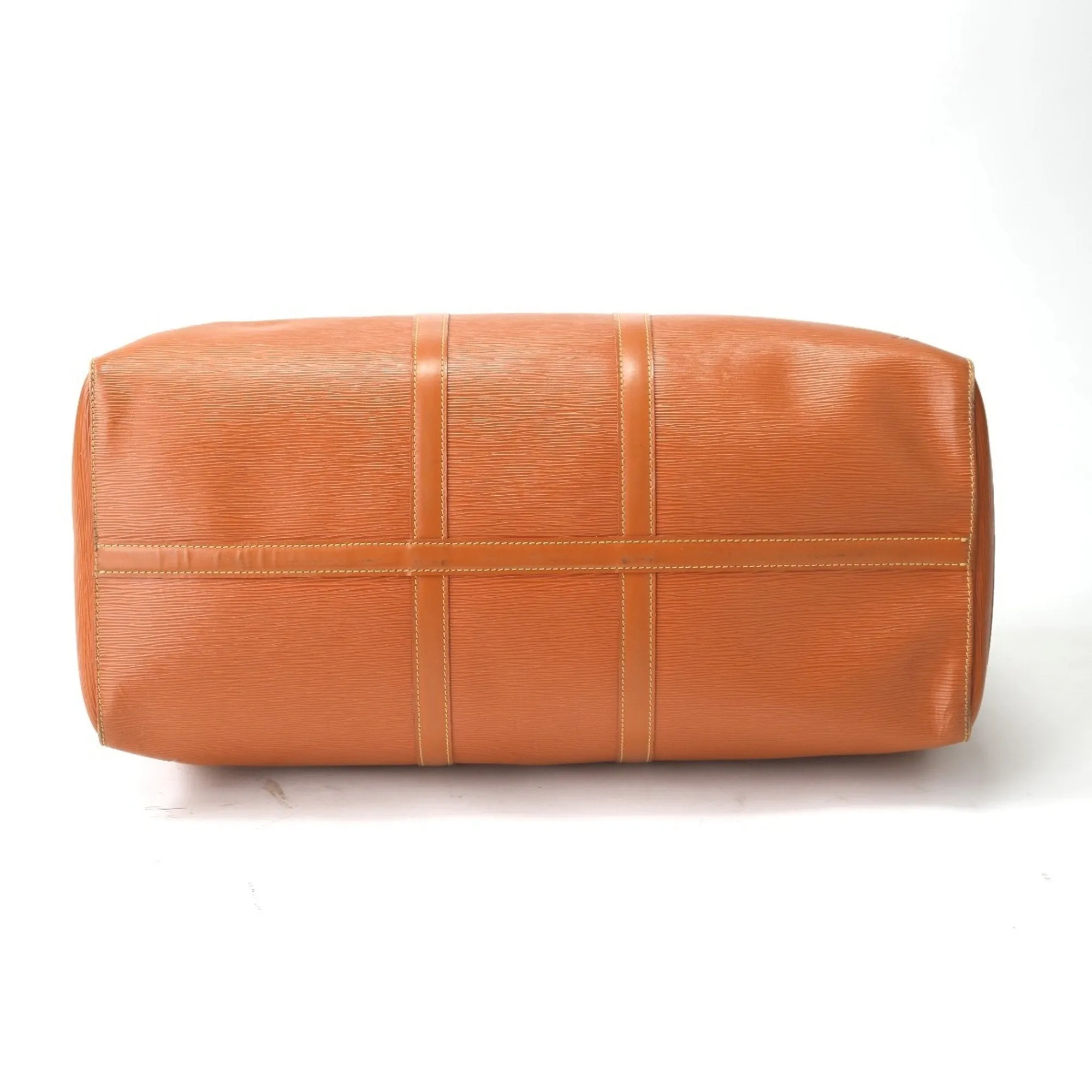 Louis Vuitton Keepall 55 Leather Travel Bag (Pre-Owned)