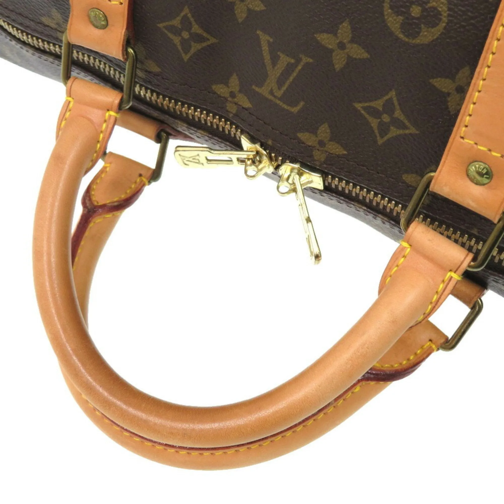 Louis Vuitton Keepall 60 Canvas Travel Bag (Pre-Owned)