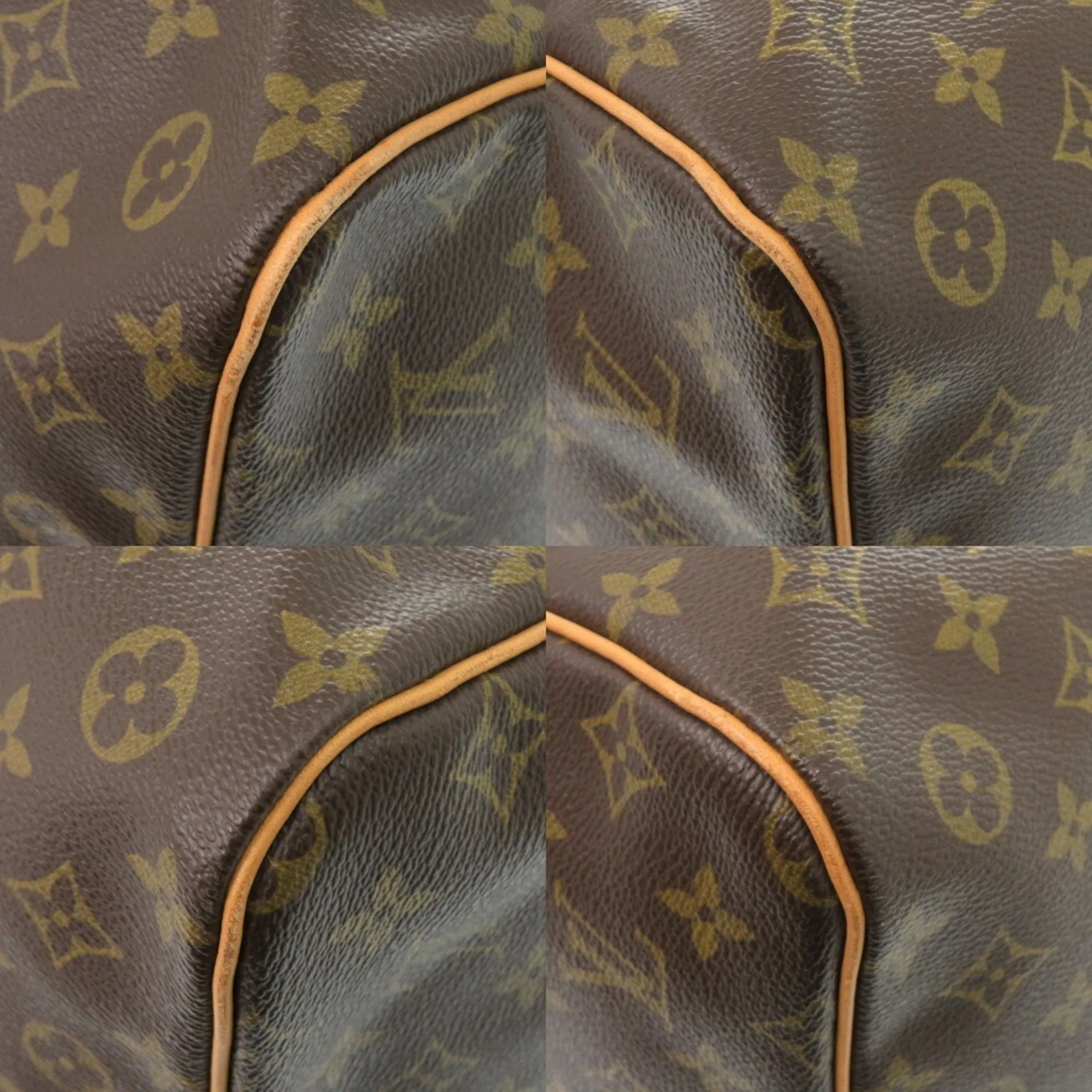 Louis Vuitton Keepall 60 Canvas Travel Bag (Pre-Owned)
