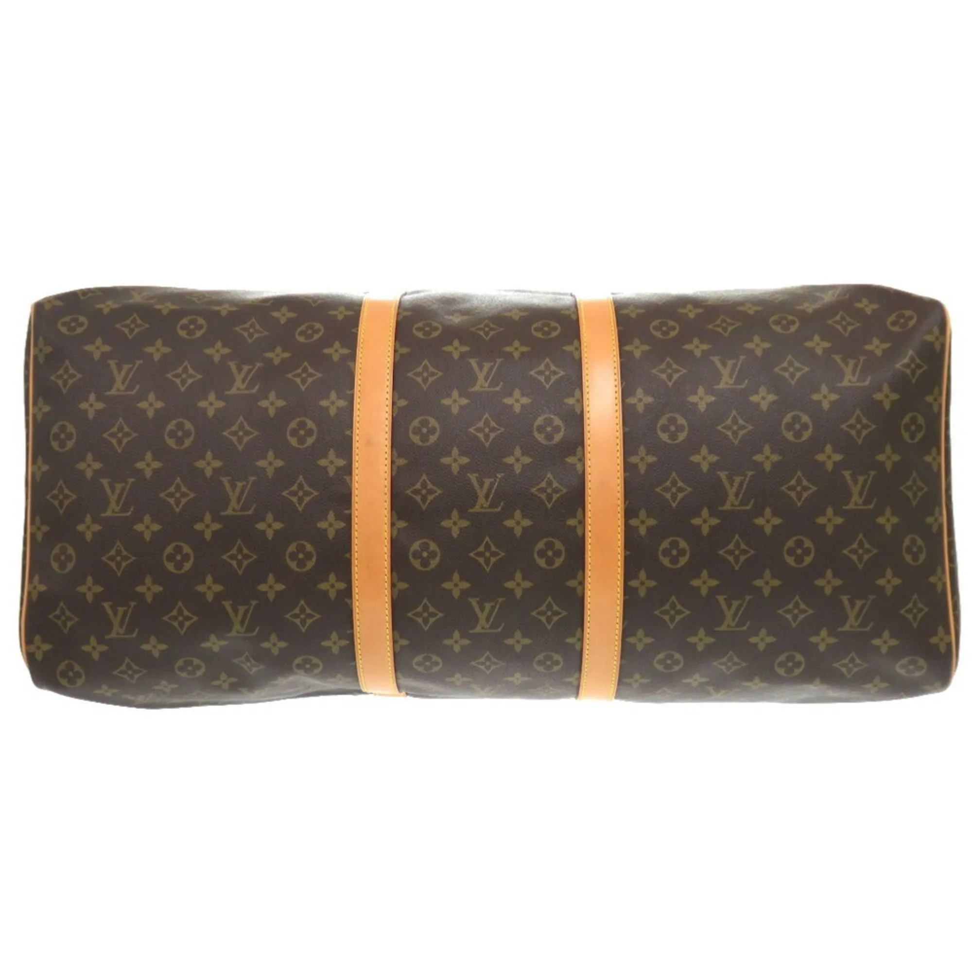 Louis Vuitton Keepall 60 Canvas Travel Bag (Pre-Owned)