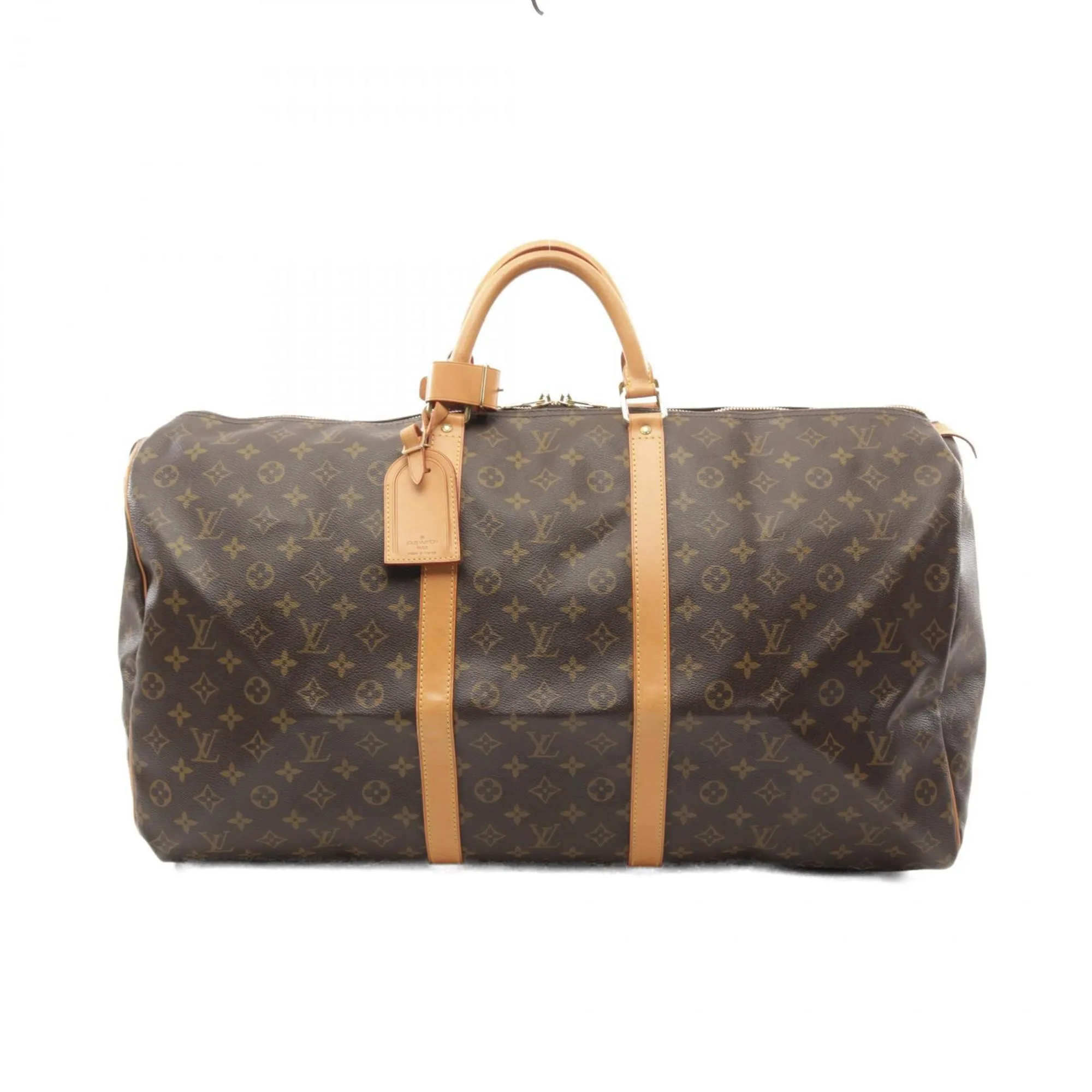 Louis Vuitton Keepall 60 Canvas Travel Bag (Pre-Owned)