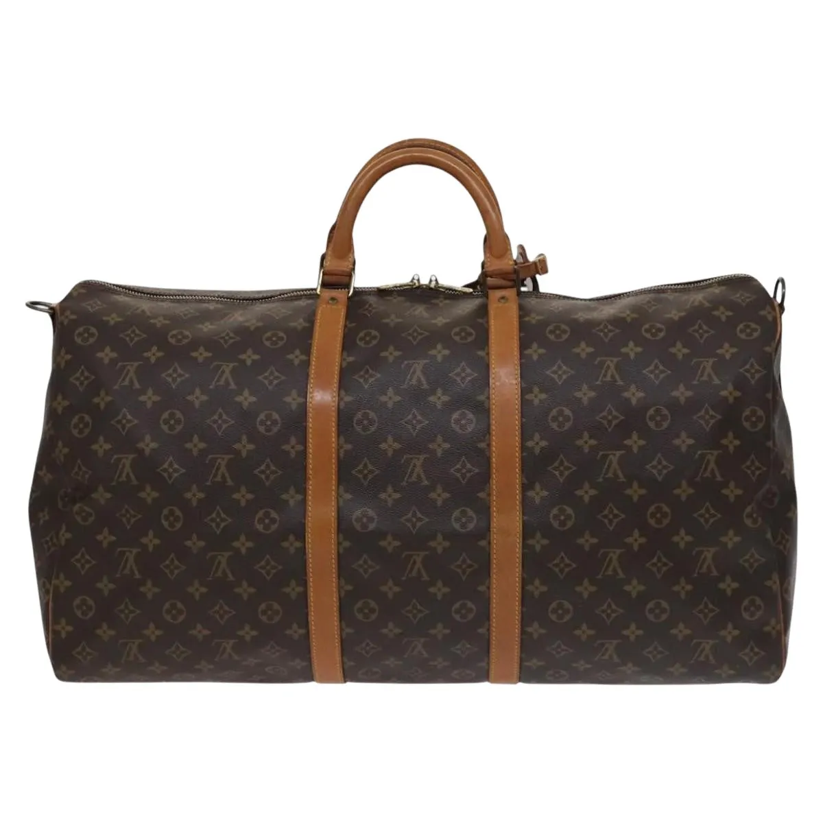Louis Vuitton Keepall Bandoulire 60 Canvas Travel Bag (Pre-Owned)