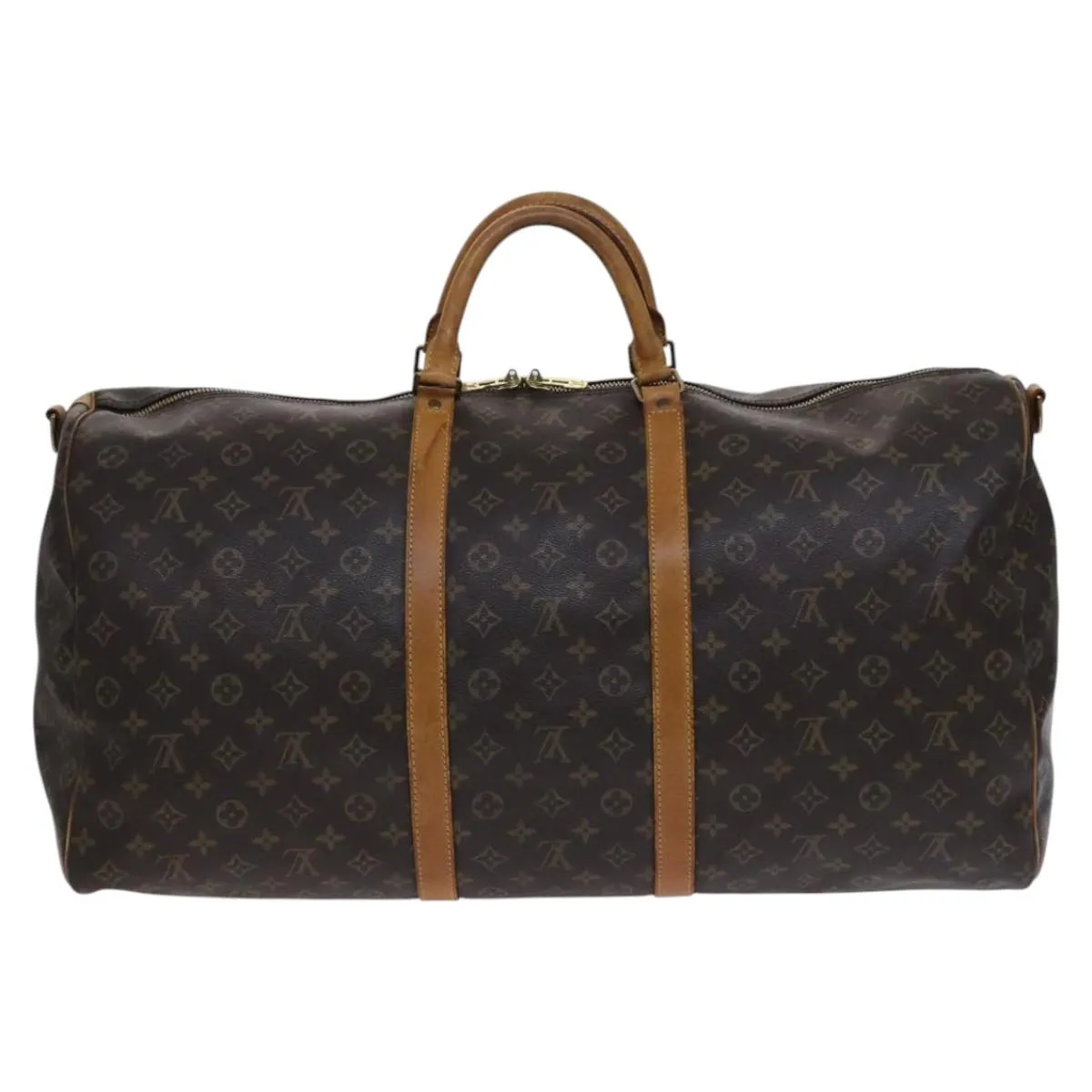 Louis Vuitton Keepall Bandoulire 60 Canvas Travel Bag (Pre-Owned)