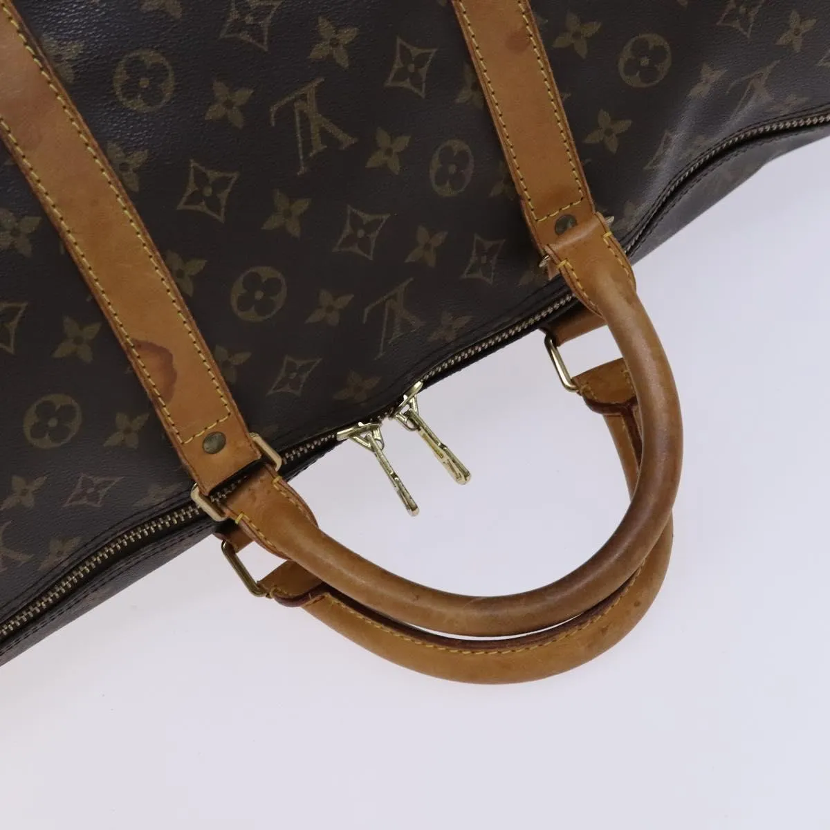 Louis Vuitton Keepall Bandoulire 60 Canvas Travel Bag (Pre-Owned)