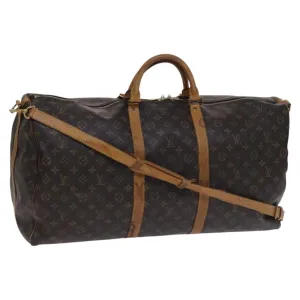 Louis Vuitton Keepall Bandoulire 60 Canvas Travel Bag (Pre-Owned)