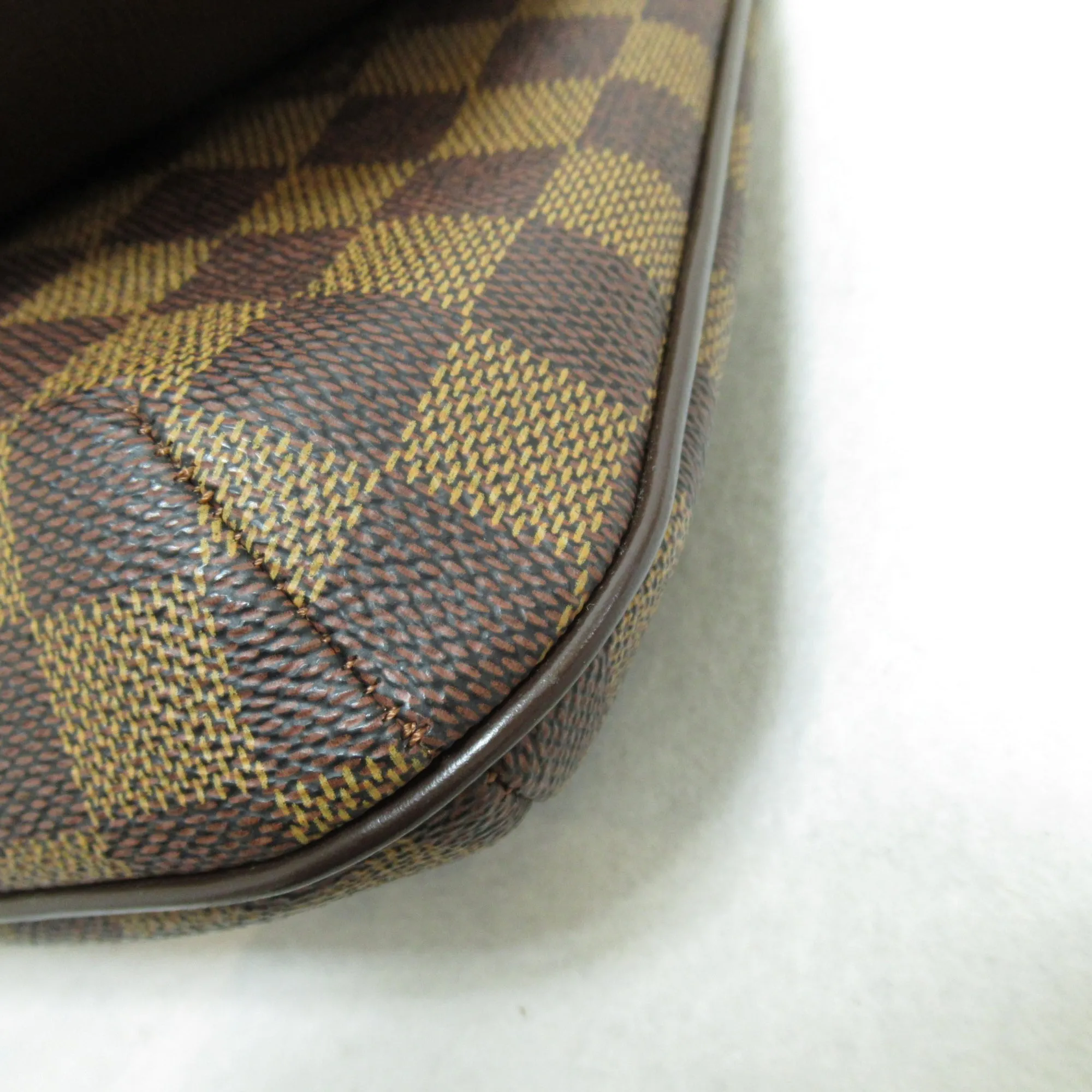 LOUIS VUITTON Musette Tango Short Shoulder Bag Brown Damier PVC coated canvas N51255