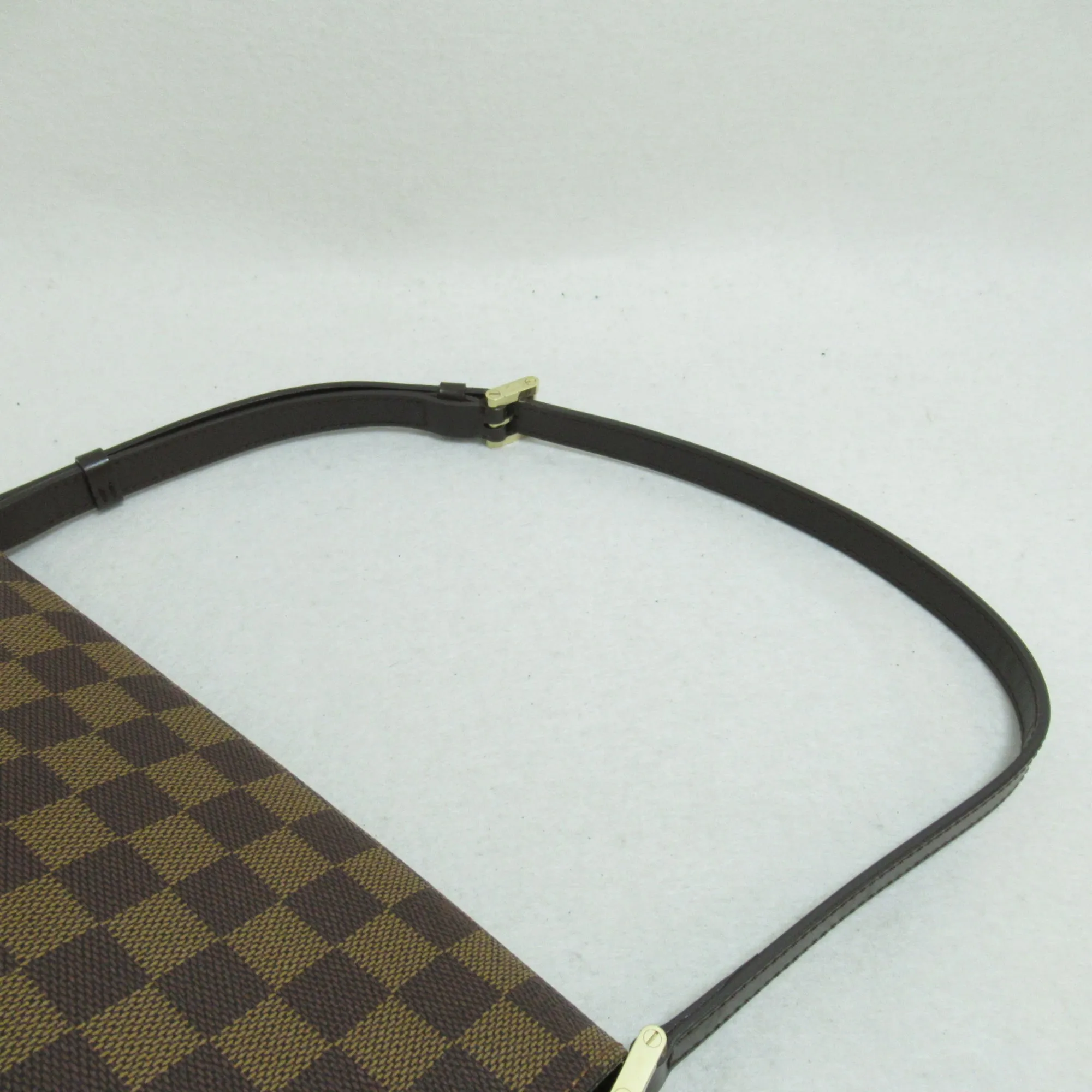 LOUIS VUITTON Musette Tango Short Shoulder Bag Brown Damier PVC coated canvas N51255