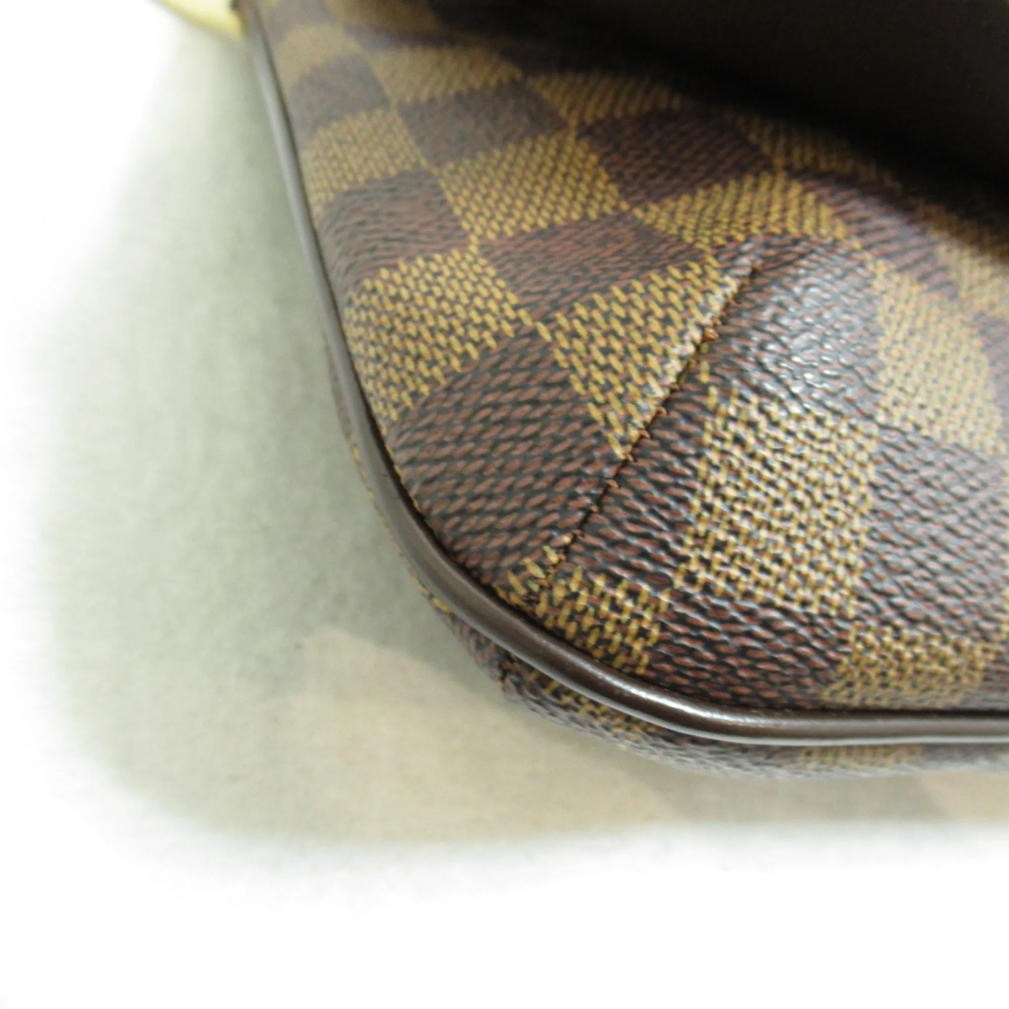 LOUIS VUITTON Musette Tango Short Shoulder Bag Brown Damier PVC coated canvas N51255