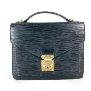 Louis Vuitton Noir Epi Leather Handbag (Pre-Owned)