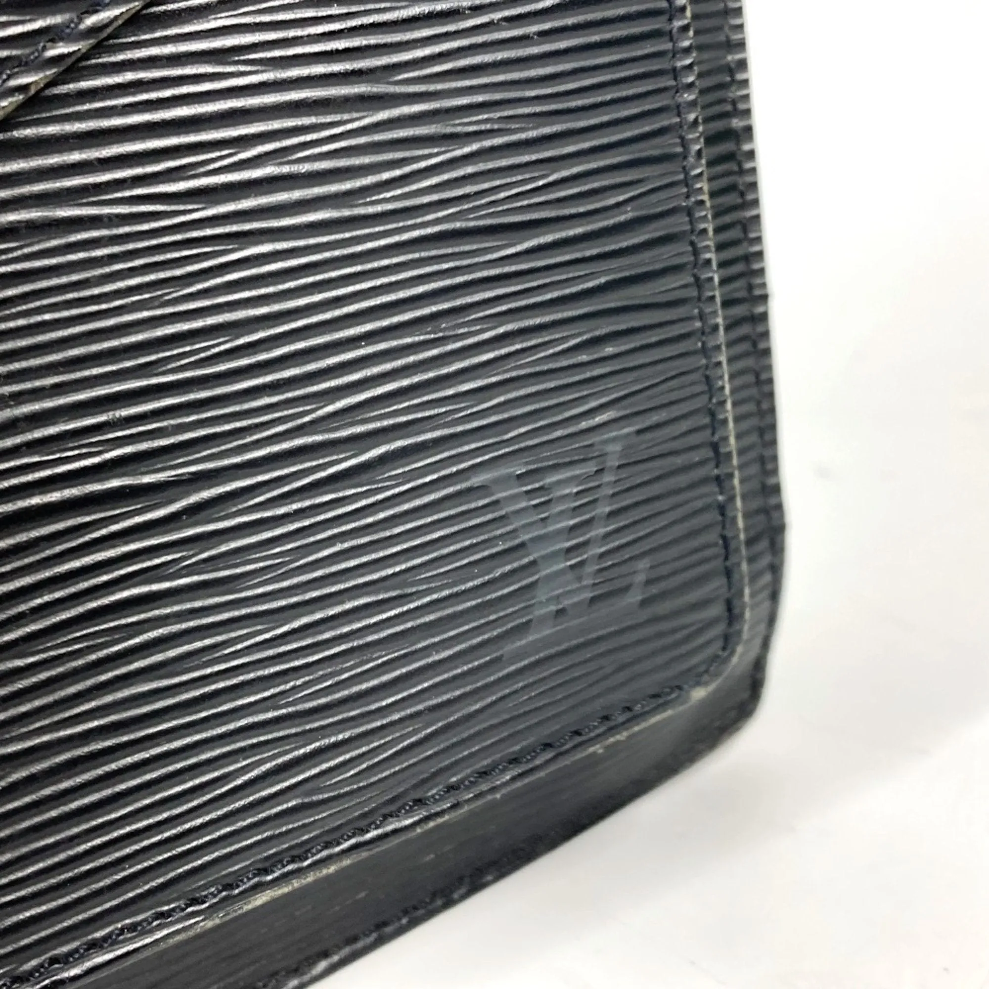 Louis Vuitton Noir Epi Leather Handbag (Pre-Owned)