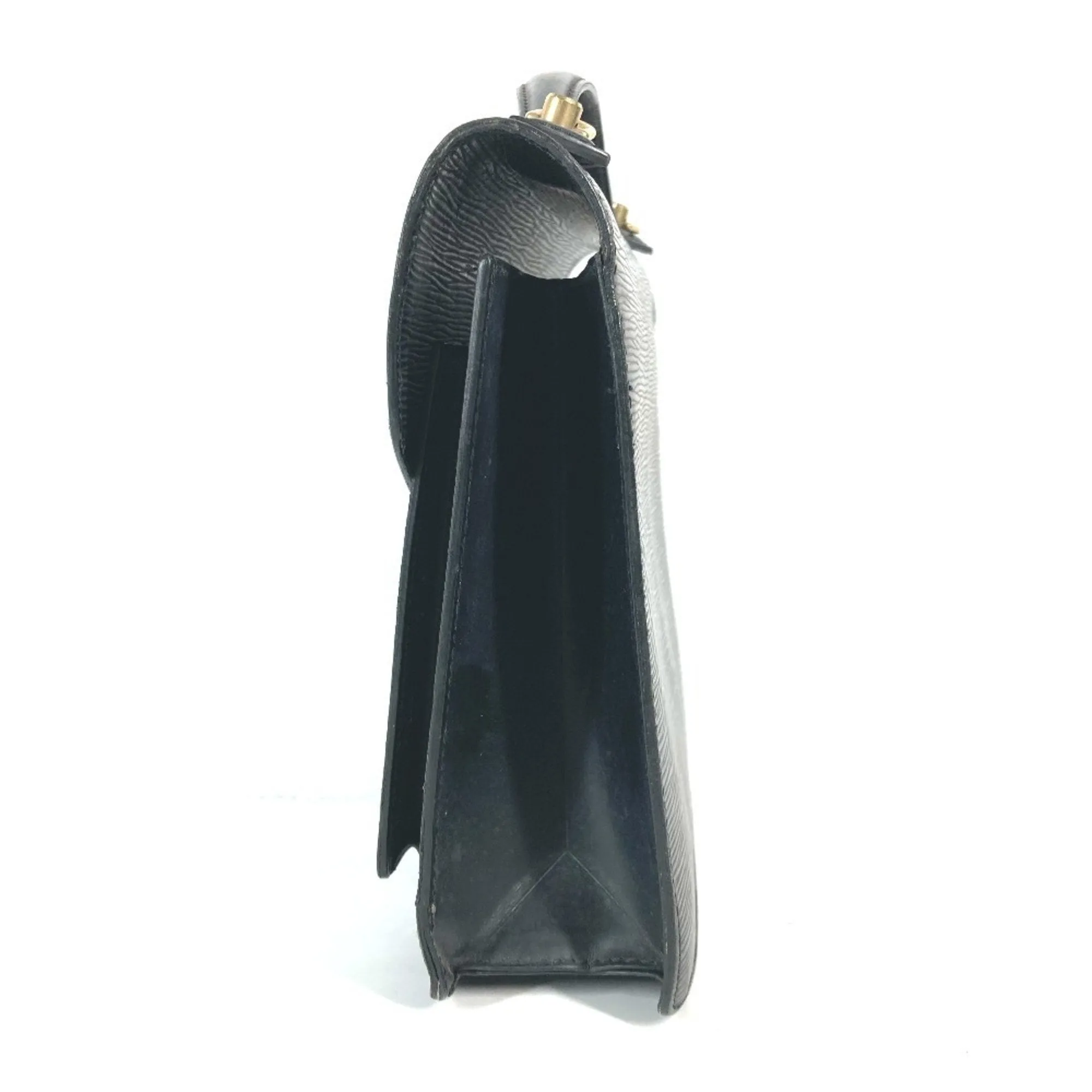 Louis Vuitton Noir Epi Leather Handbag (Pre-Owned)