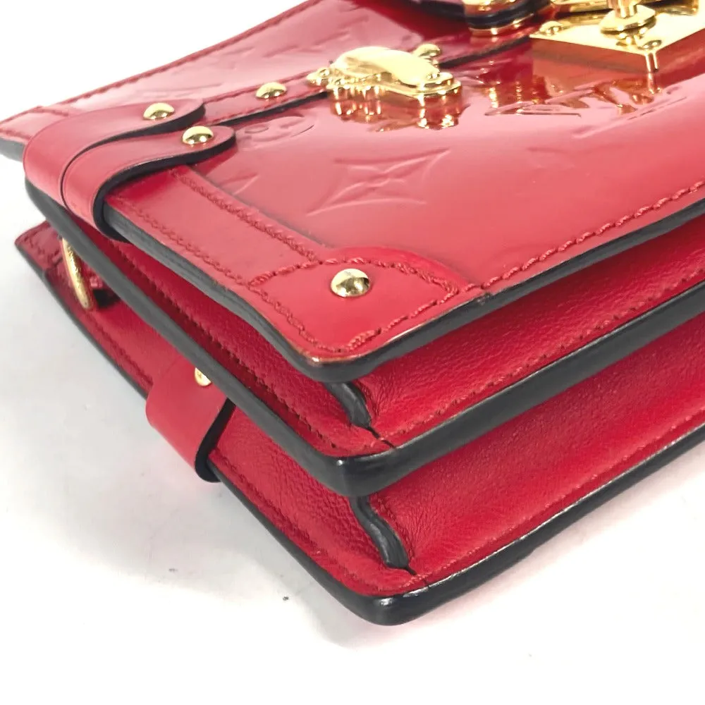 LOUIS VUITTON Shoulder Bag M54181 Monogram Vernis Red Monogram Vernis Petite Mar
