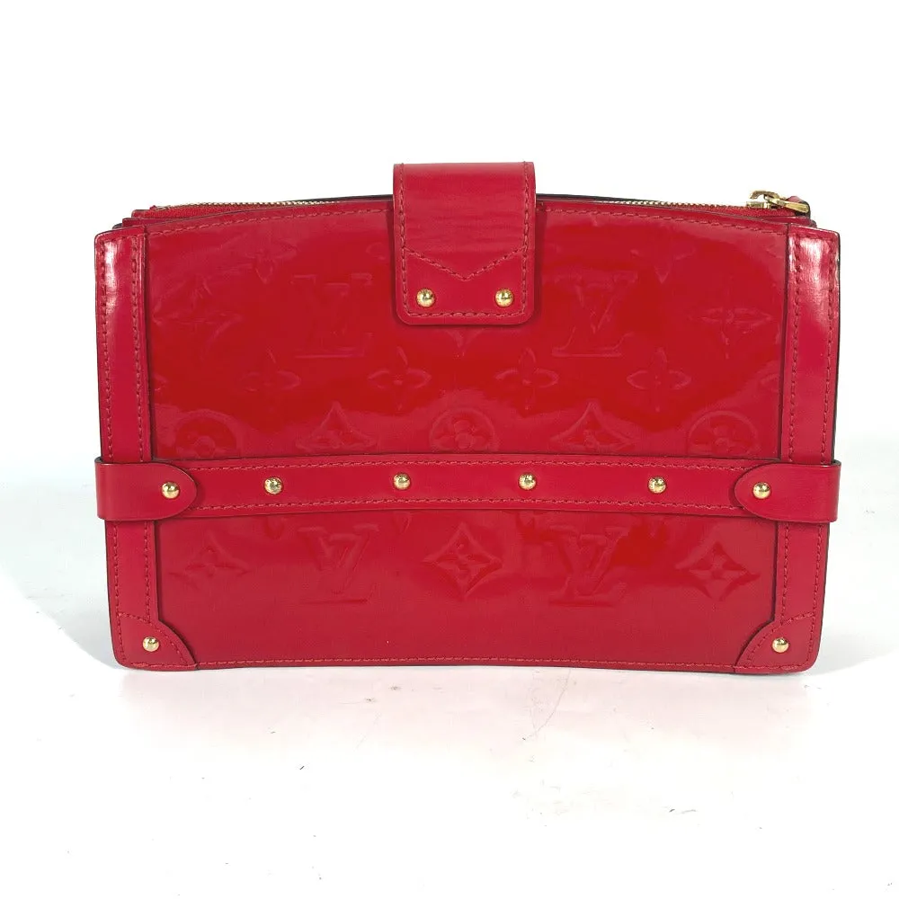 LOUIS VUITTON Shoulder Bag M54181 Monogram Vernis Red Monogram Vernis Petite Mar