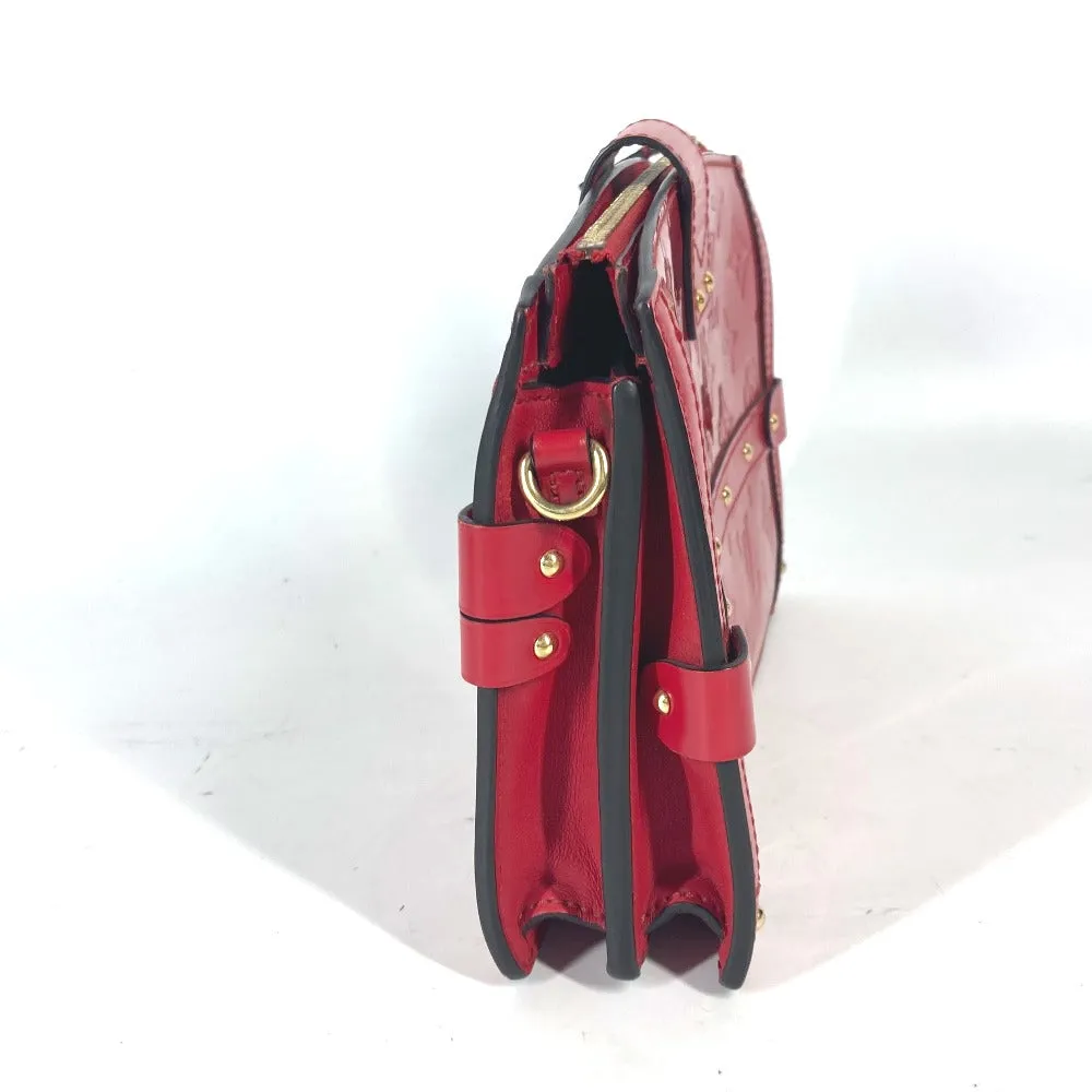 LOUIS VUITTON Shoulder Bag M54181 Monogram Vernis Red Monogram Vernis Petite Mar