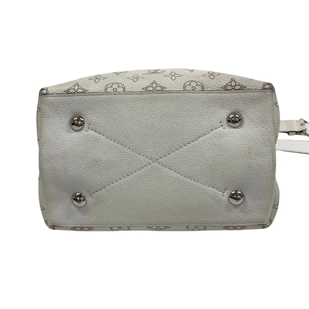 LOUIS VUITTON Shoulder Bag M58483 Monogram Mahina white Mahina Mulia