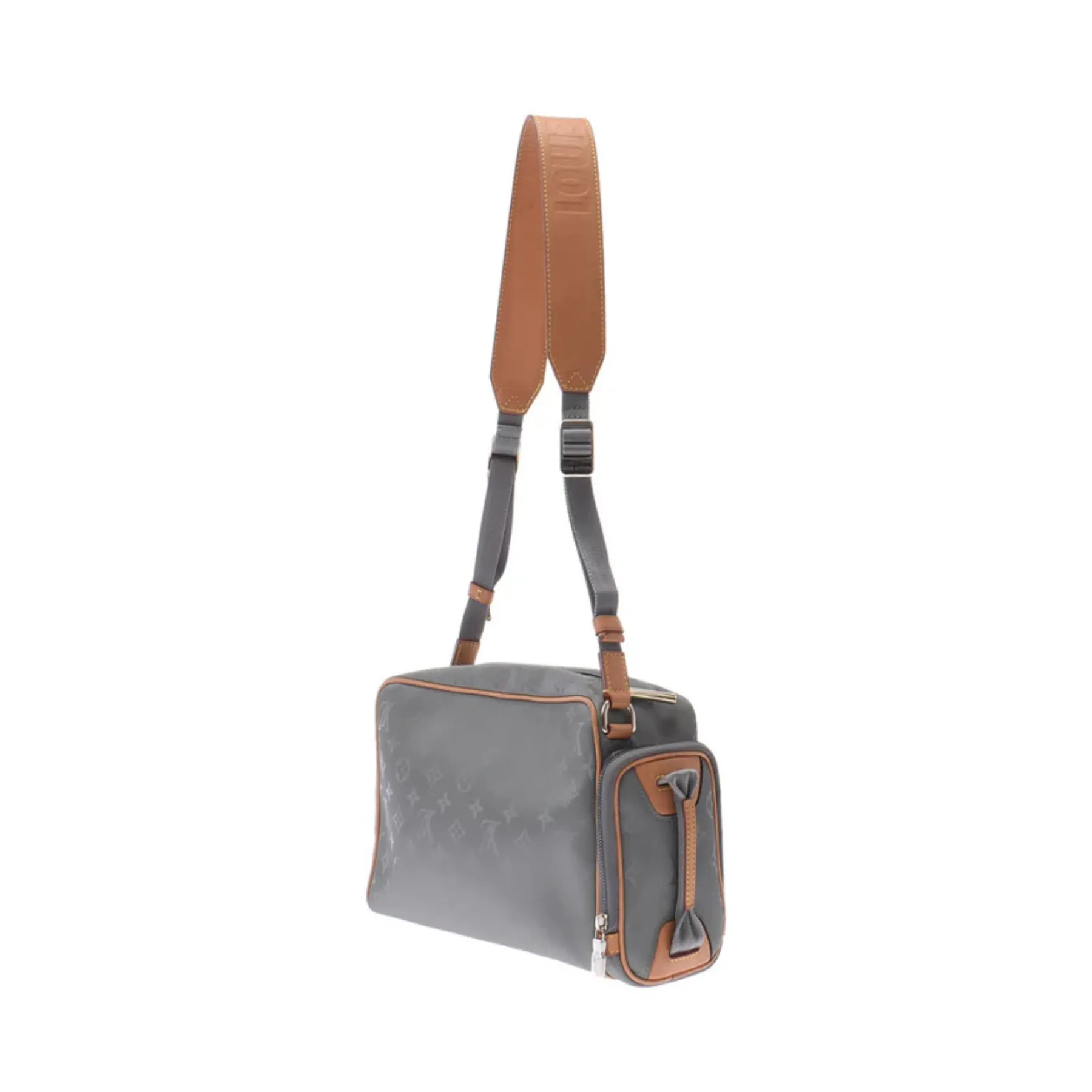 Louis Vuitton 'Titanium Camera' Messenger Bag
