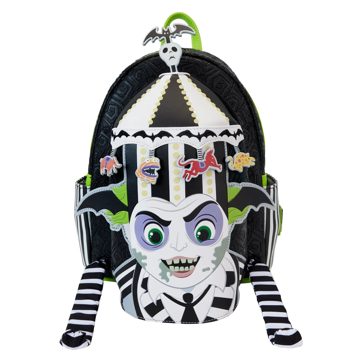 Loungefly x Beetlejuice Carousel Light Up Cosplay Mini Backpack