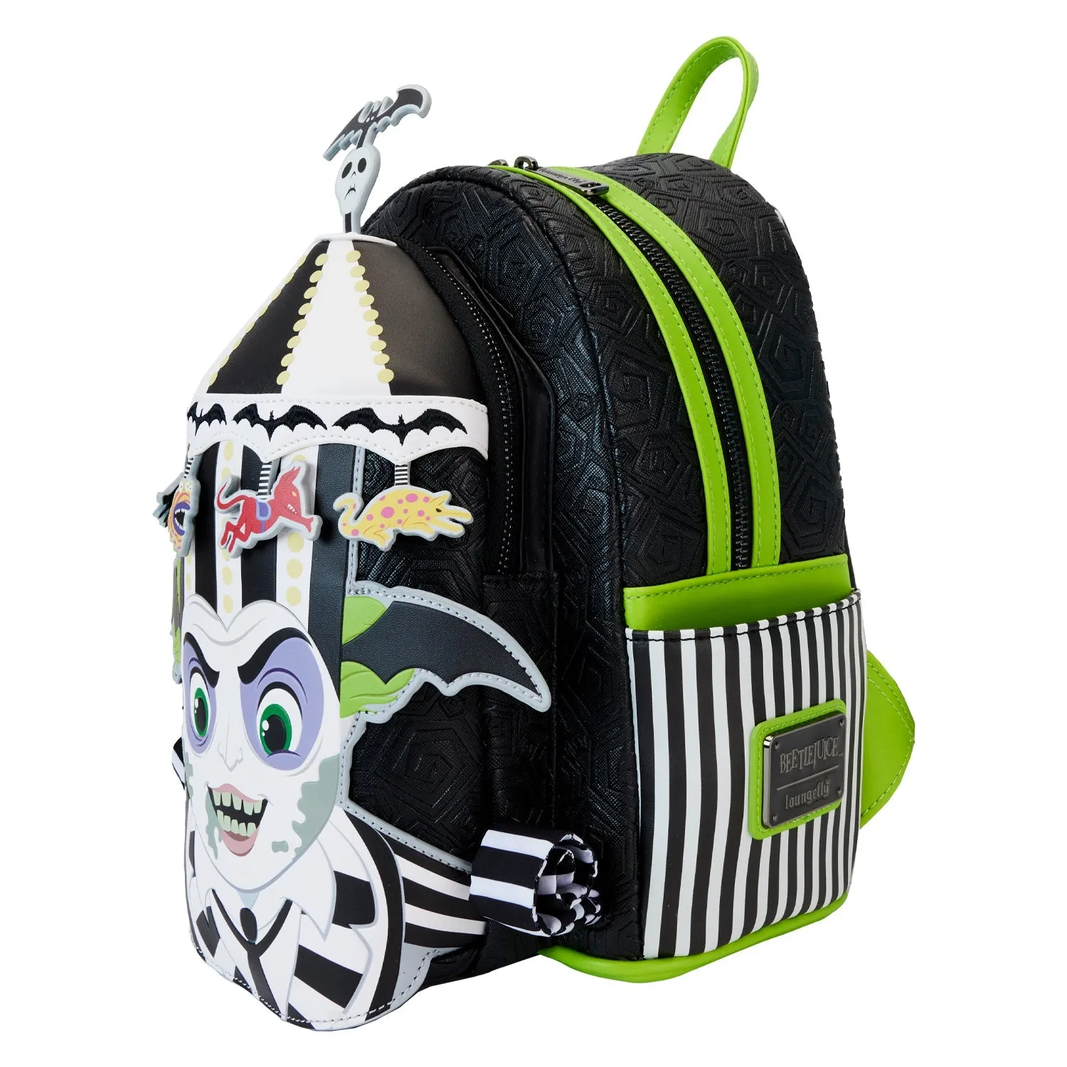 Loungefly x Beetlejuice Carousel Light Up Cosplay Mini Backpack