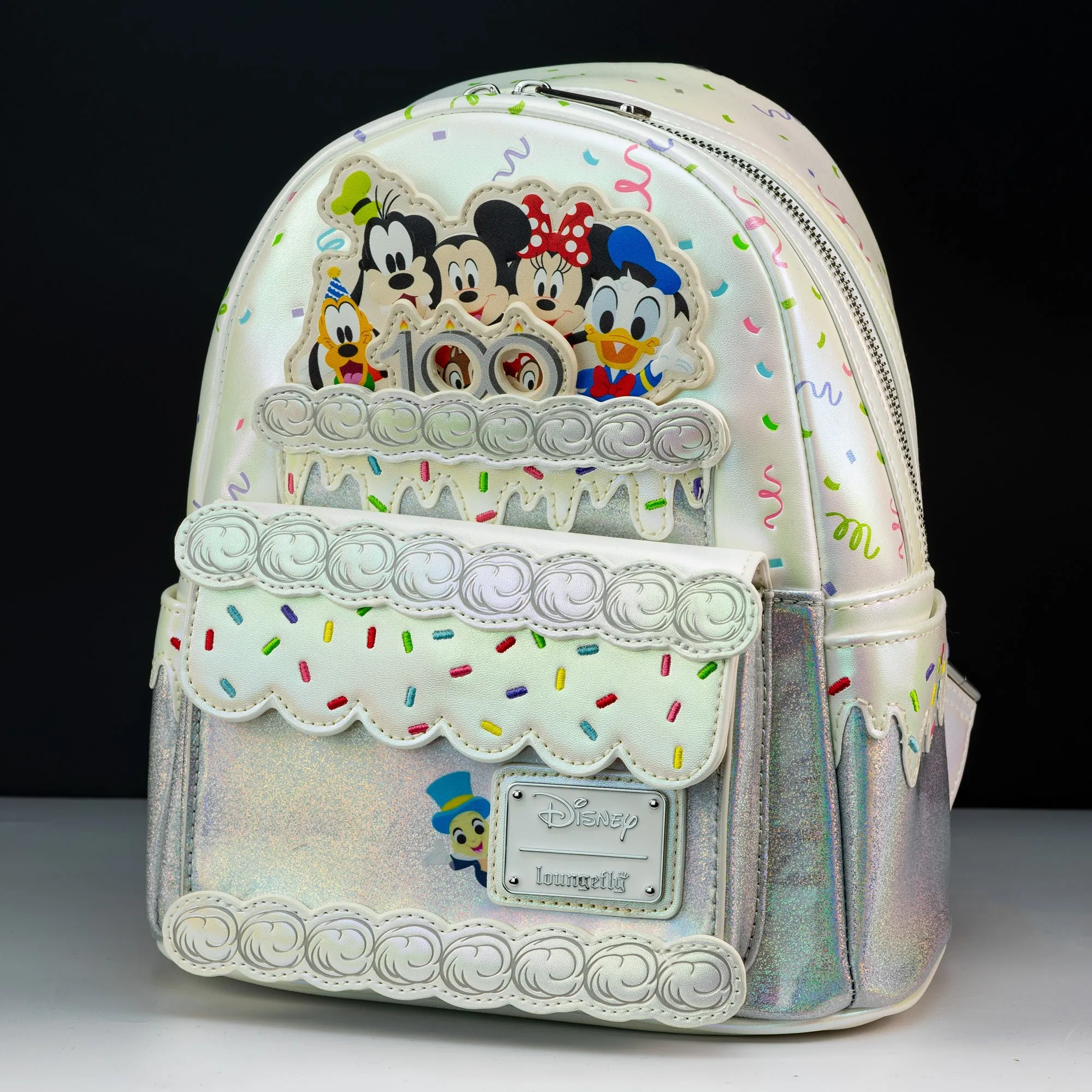 Loungefly x Disney 100th Celebration Cake Mini Backpack