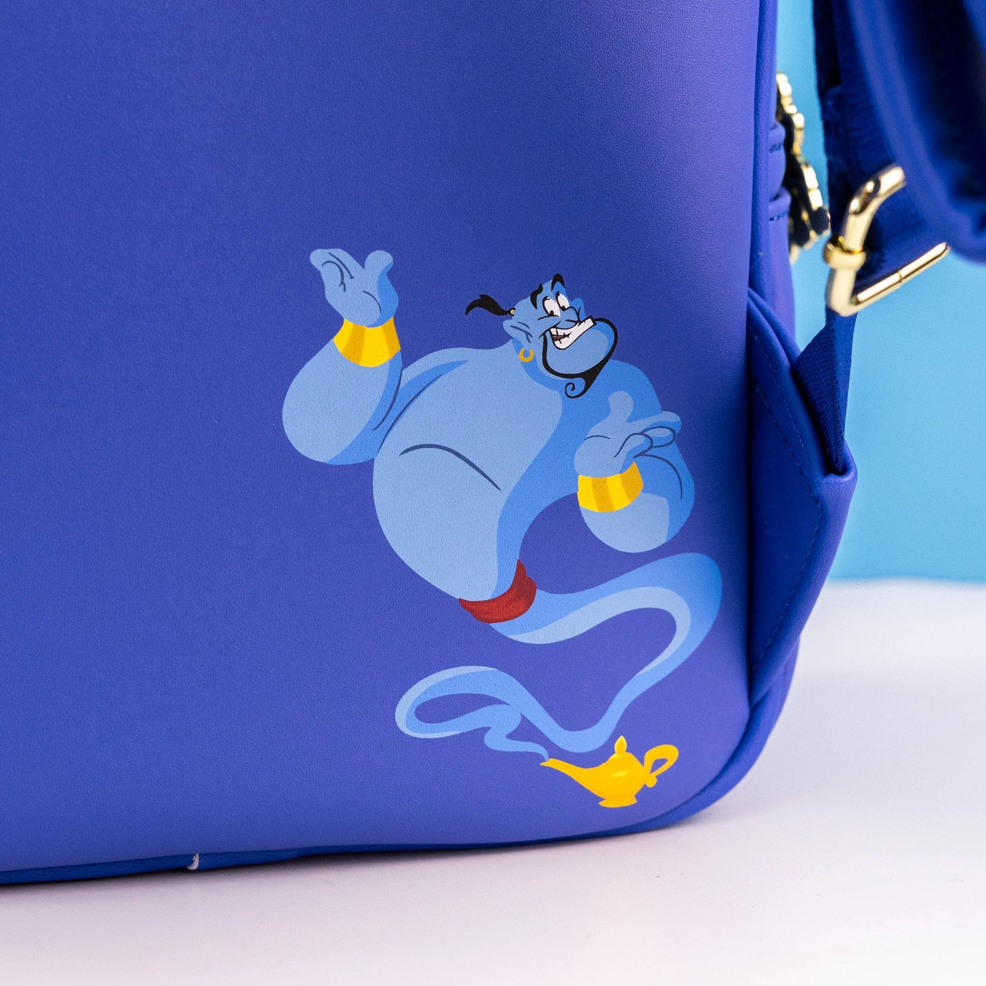 Loungefly x Disney Aladdin A Whole New World Magic Carpet Ride Mini Backpack